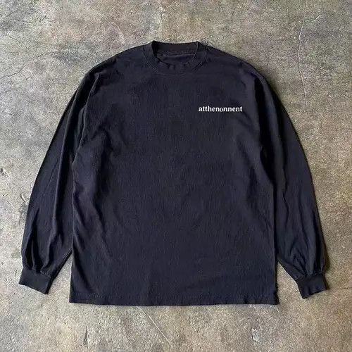 Japanese Brand Black casual retro GTR car pattern long sleeve t-shirt Size US L / EU 52-54 / 3 - 8 Thumbnail