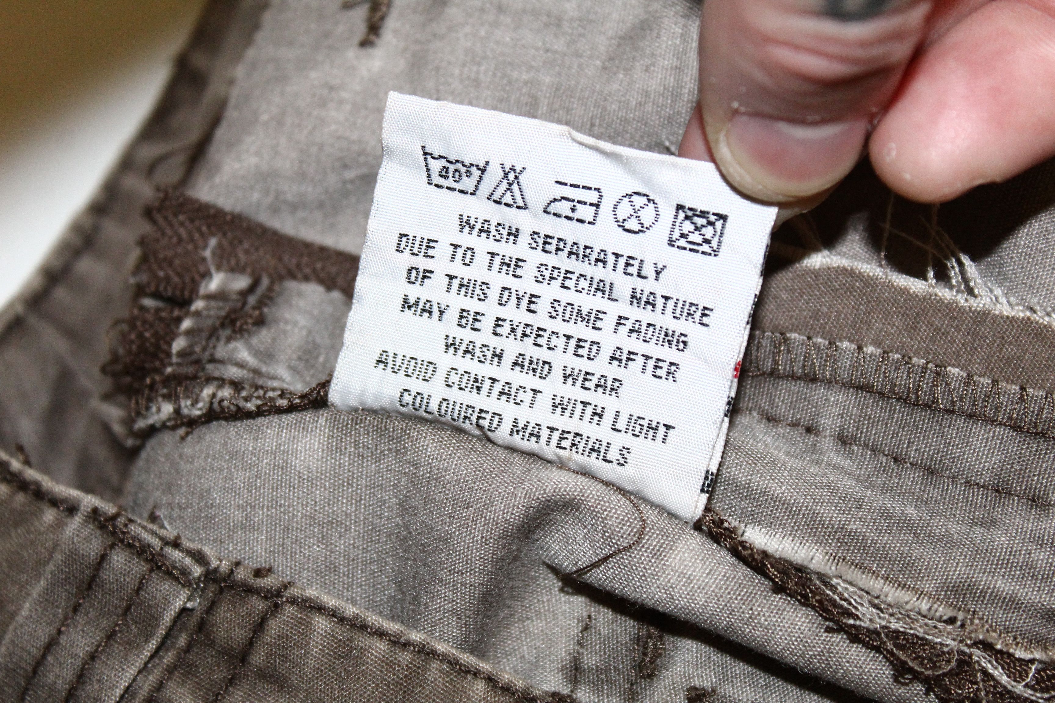 Acupuncture 🔥Acupuncture "Anarchy" Patch Pocket Cargo Parachute Pants Size US 34 / EU 50 - 10 Thumbnail