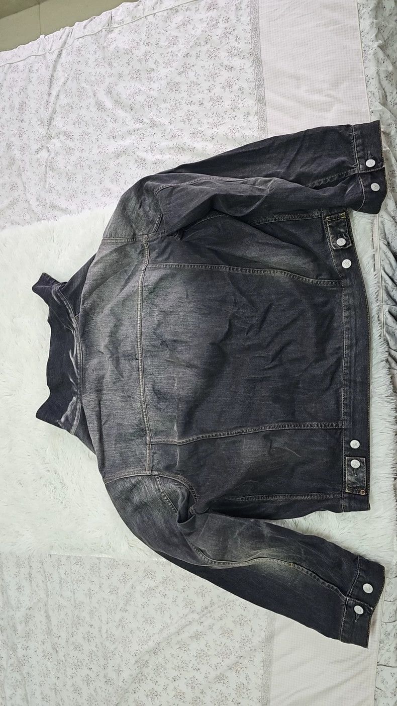 Acne Studios acne studios Splash ink loose denim jacket 2503-Nextarrow Size US M / EU 48-50 / 2 - 2 Thumbnail