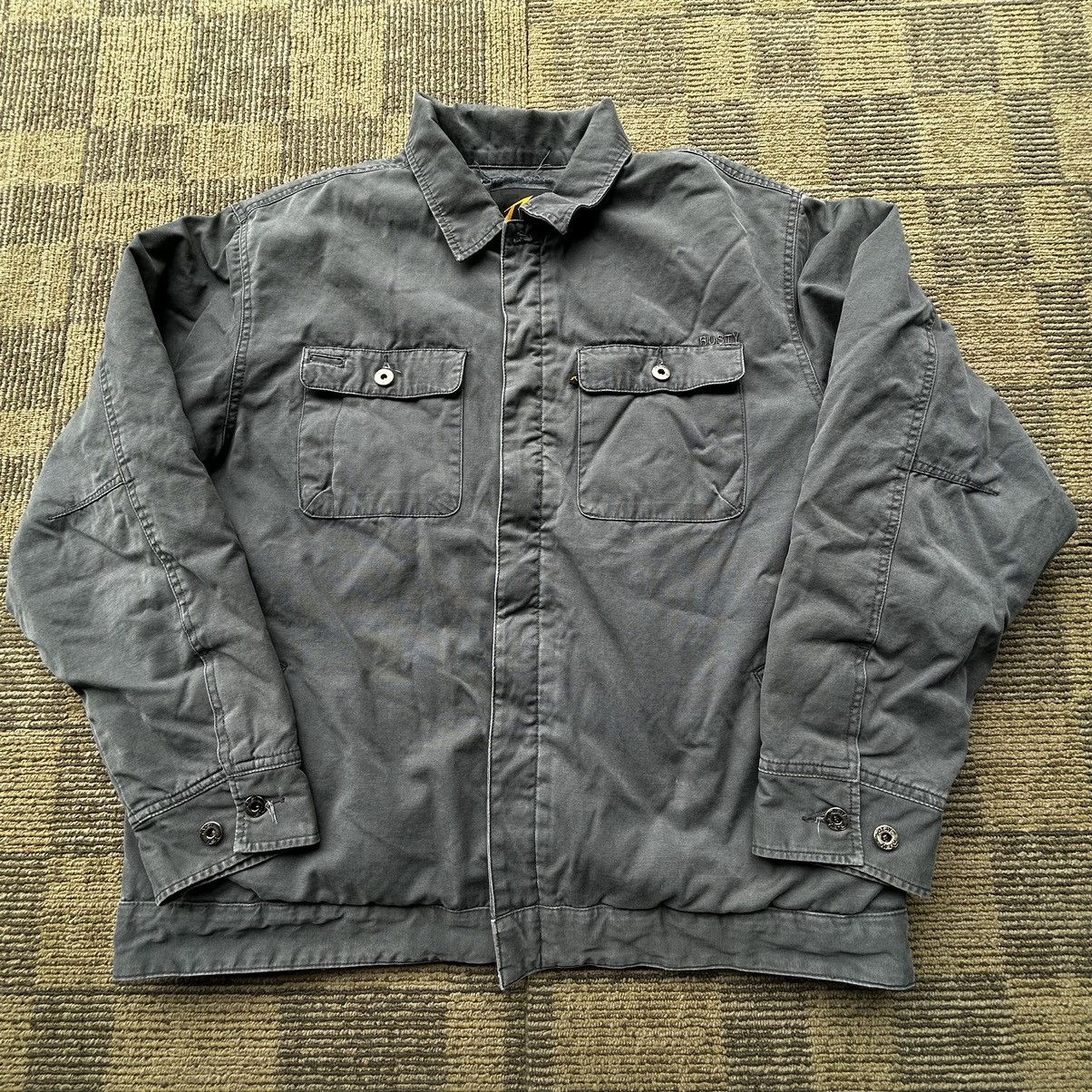 Rusty Vintage Rusty Surf Grey Sherpa Lined Jacket Size US XL / EU 56 / 4 - 1 Thumbnail