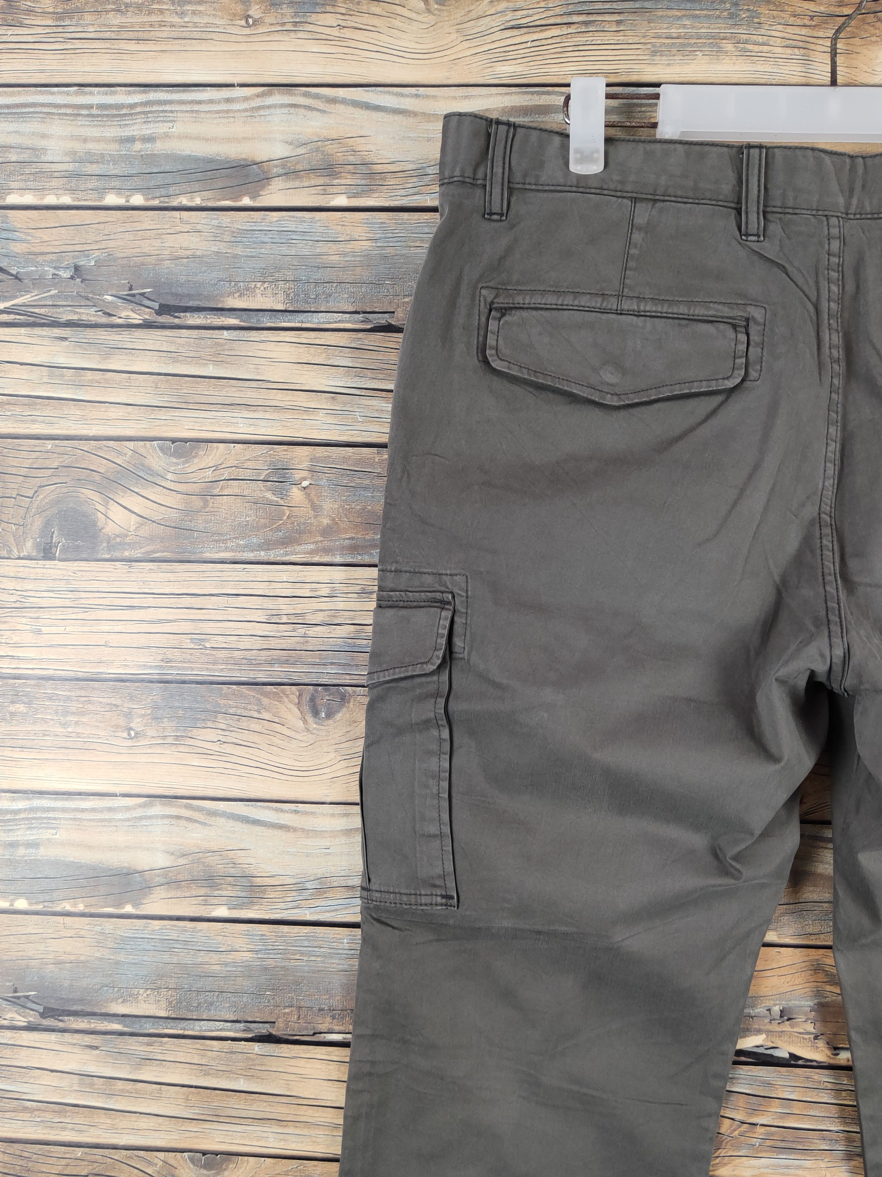 Japanese Brand Japanese Brand Dark Brown Multipocket Cargo Pants #W1033 Size US 34 / EU 50 - 8 Thumbnail
