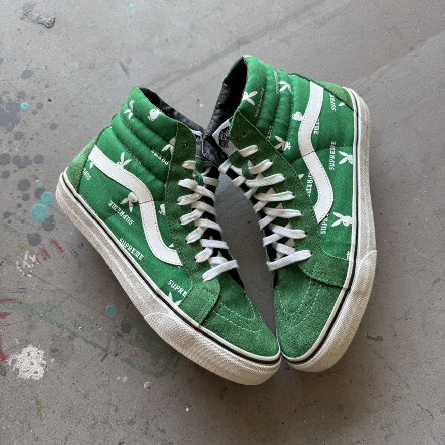 Supreme × Vans Supreme x Playboy Sk8 Hi's Size US 10.5 / EU 43-44 - 5 Thumbnail