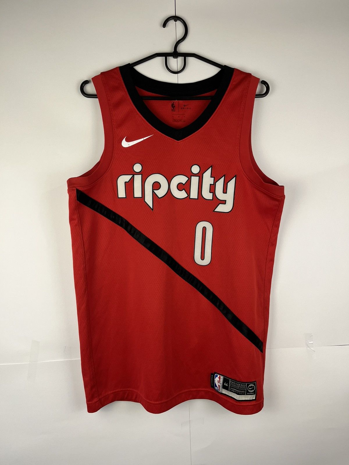 NBA NBA Nike Ripcity Lillard 0 Srteewear Hype Y2K Jersey Size US M / EU 48-50 / 2 - 1 Thumbnail