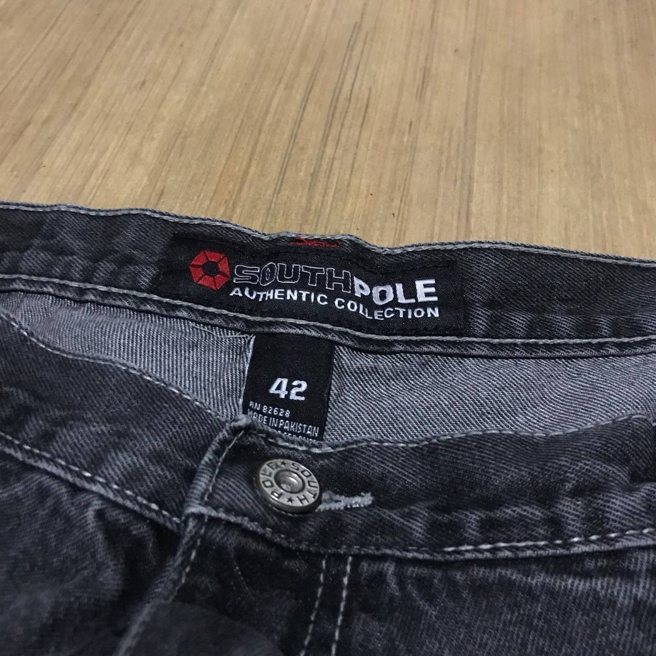Southpole South Pole Denim Black Jorts Size US 42 / EU 58 - 3 Thumbnail