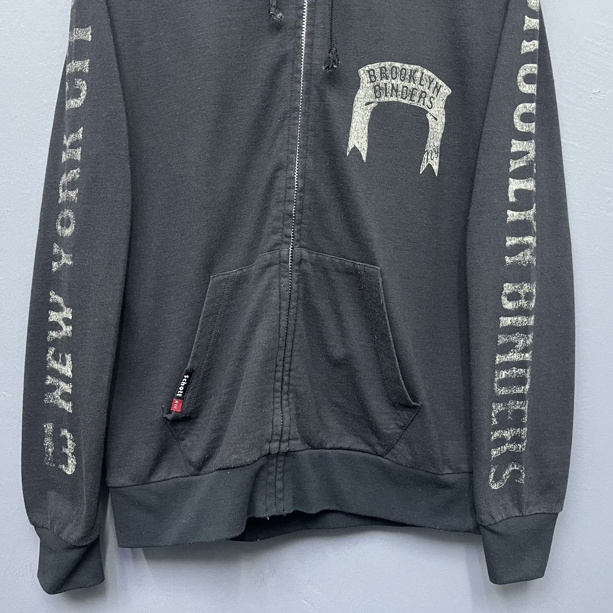 Schott Brooklyn Binders Full Zip Hoodie Size US M / EU 48-50 / 2 - 4 Thumbnail