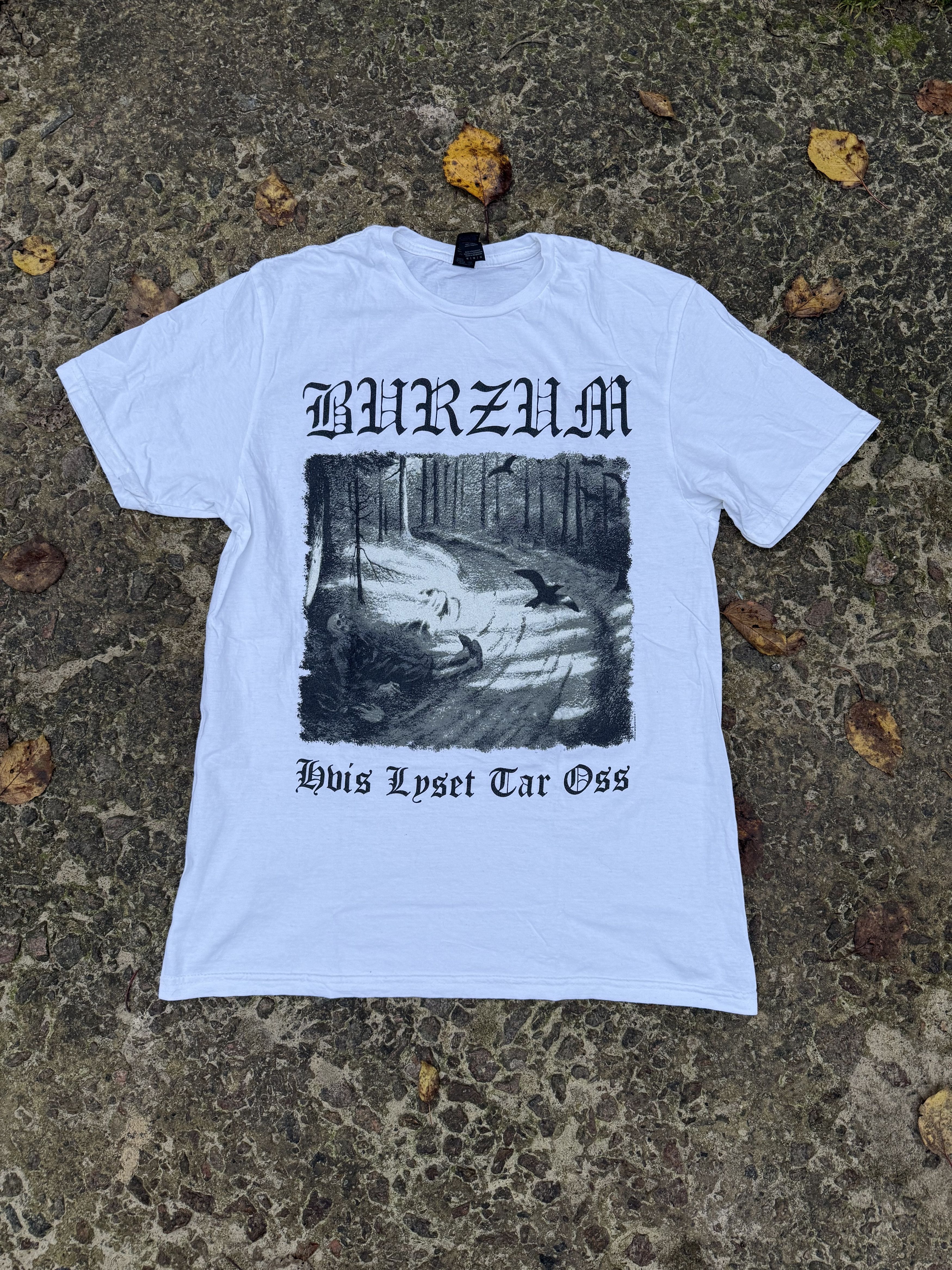 Band Tees Burzum black metal band official tshirt Size US M / EU 48-50 / 2 - 1 Thumbnail
