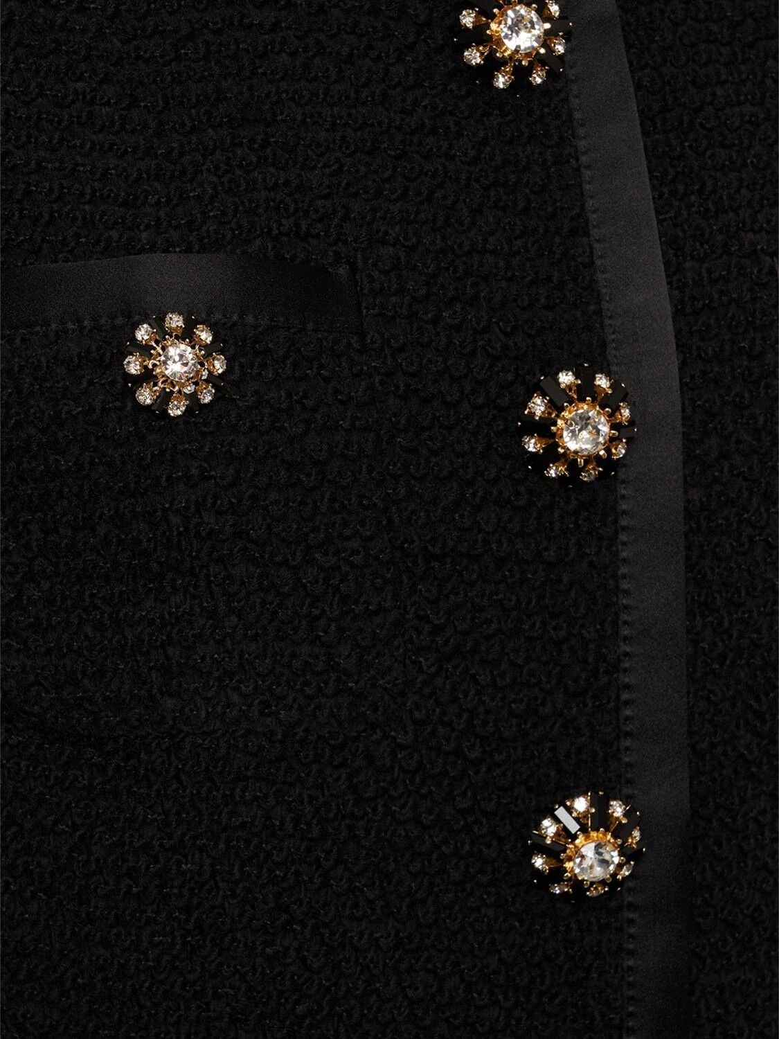 Dolce & Gabbana DOLCE&GABBANA Black Wool Jacket New & Authentic Size XS / US 0-2 / IT 36-38 - 3 Thumbnail