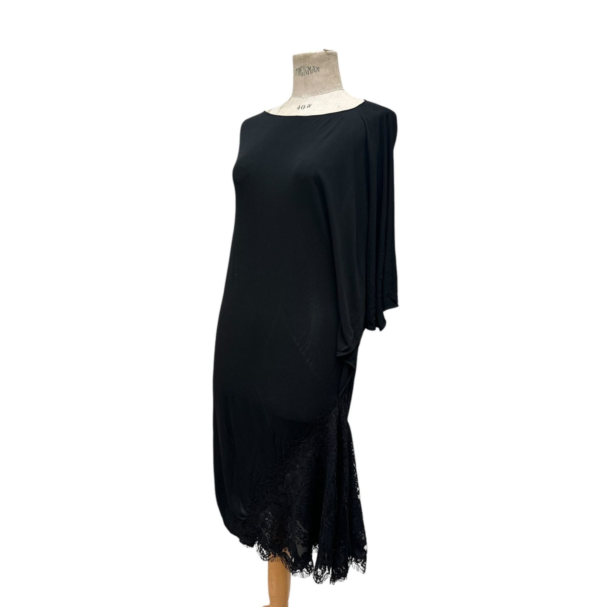 Maison Margiela SS 2008 Black Laced Dress Size S / US 4 / IT 40 - 1 Thumbnail