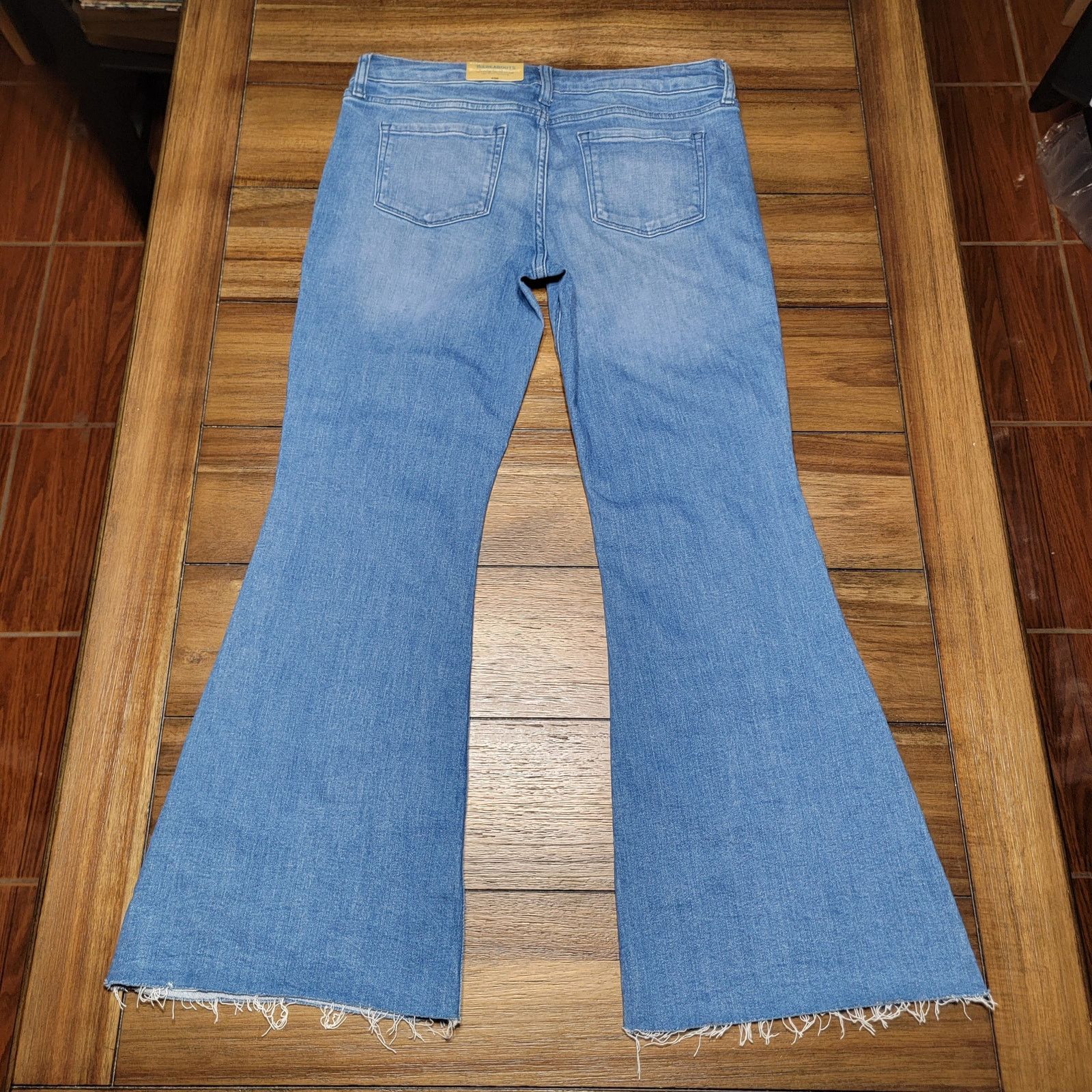 Other Thereabouts Mid Rise Flare Button Fly Jeans - 16.5 Plus NWT Size 34" / US 12 / IT 48 - 3 Thumbnail