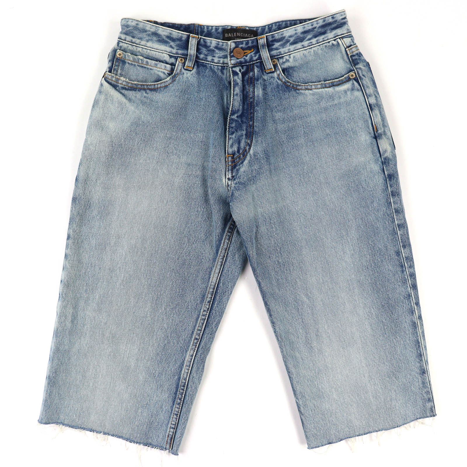 Balenciaga Balenciaga Balenciaga Denim Shorts Textile Shorts 753212 DUTY FREE for USA Size ONE SIZE - 1 Thumbnail