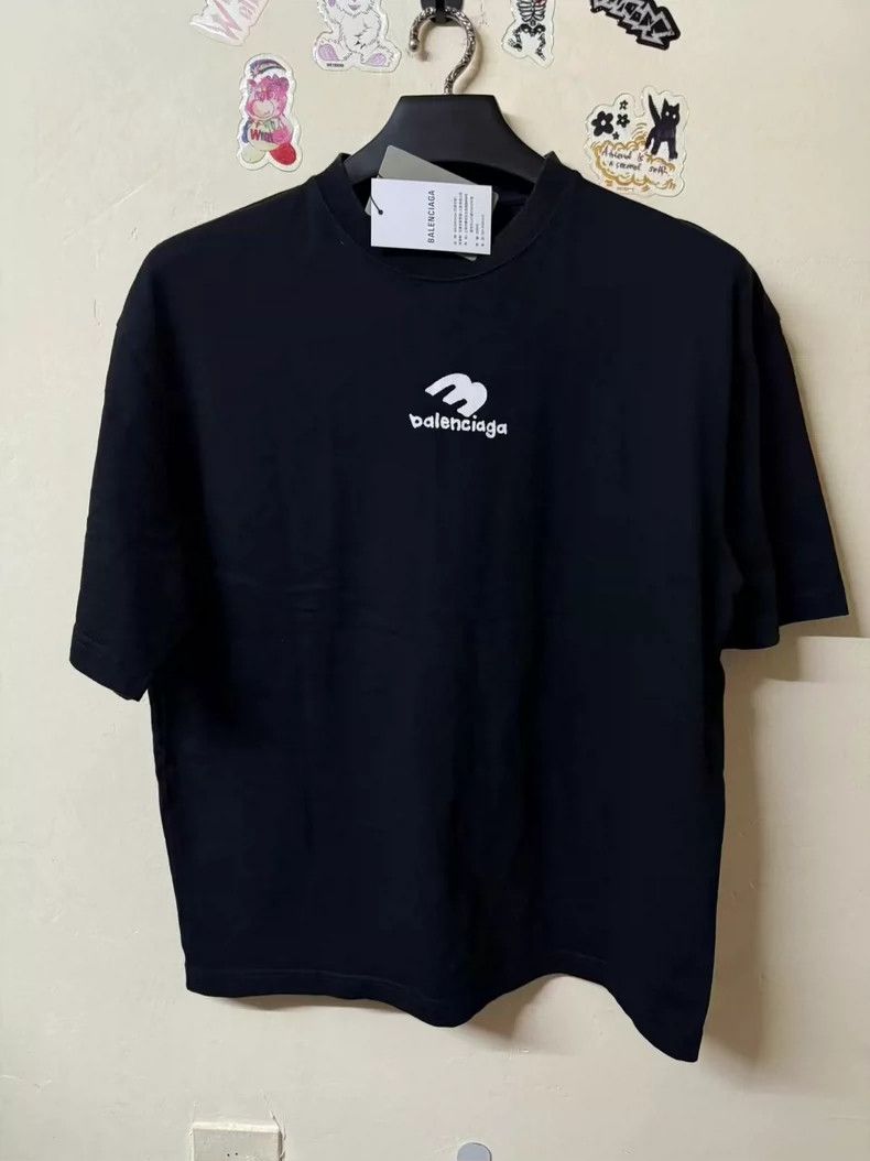 Balenciaga Graffiti Logo Short Sleeve S Size