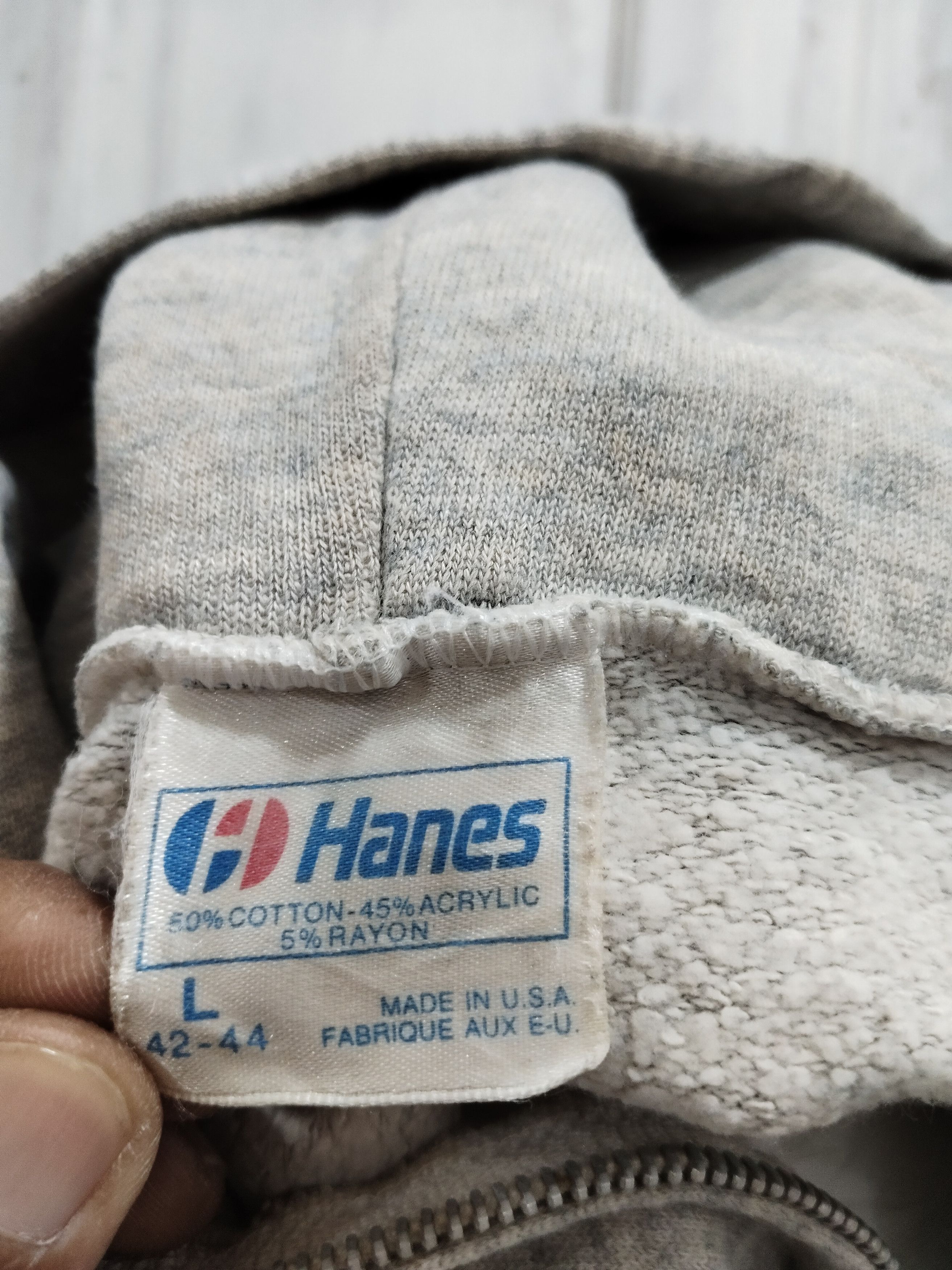 Vintage Vintage 80s Faded and Distressed Kurt Cobain Style Sweater Size US L / EU 52-54 / 3 - 8 Thumbnail