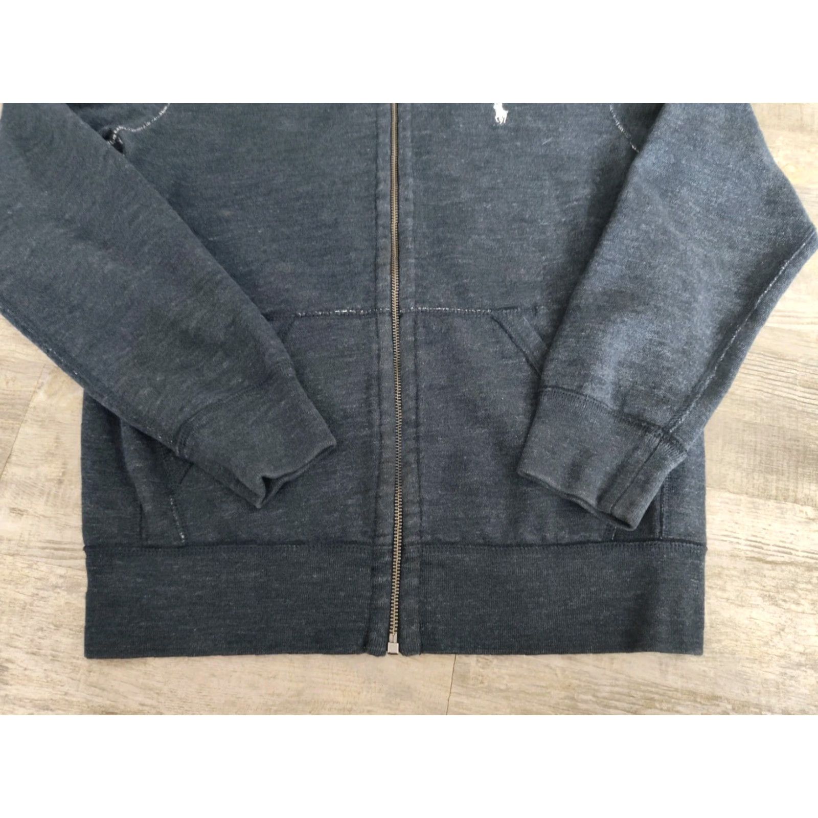 Polo Ralph Lauren Full Zip Navy Hoodie Men's M