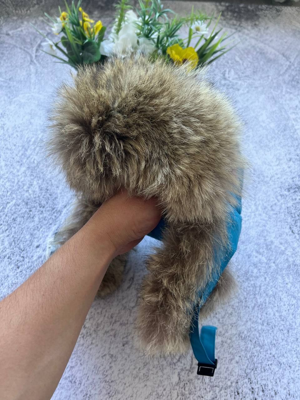 Canada Goose NEW CANADA GOOSE AVIATOR HAT FUR L/XL Size 34 - 22 Thumbnail