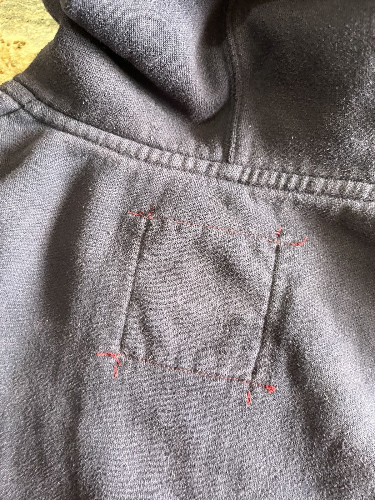 Vintage US OPEN 2008 RARE VINTAGE TRASHED QUARTER ZIP HOODIE L Size US L / EU 52-54 / 3 - 8 Thumbnail