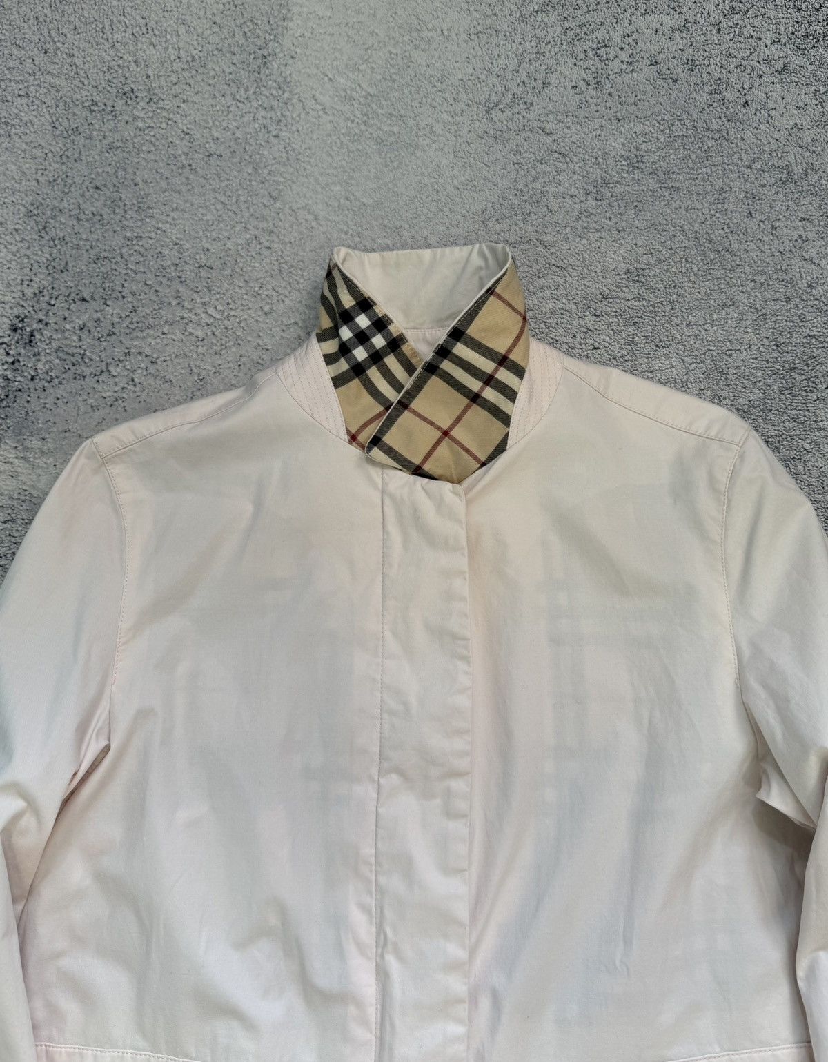 Burberry Burberry London Jacket Women’s Size 38 US8 Pink Check Lining Size M / US 6-8 / IT 42-44 - 6 Thumbnail