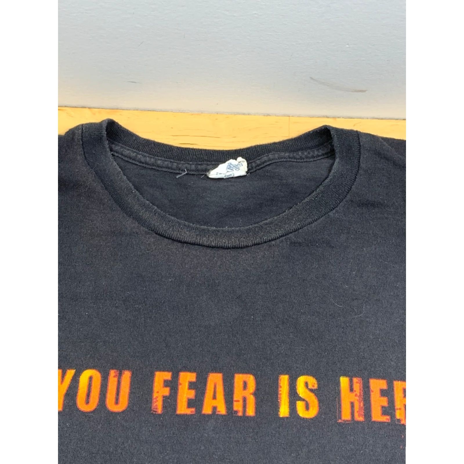 Delta VINTAGE Knotts Scary Farm Halloween Haunt Shirt Mens 2XL Black Horror 11887 Size US XXL / EU 58 / 5 - 5 Thumbnail