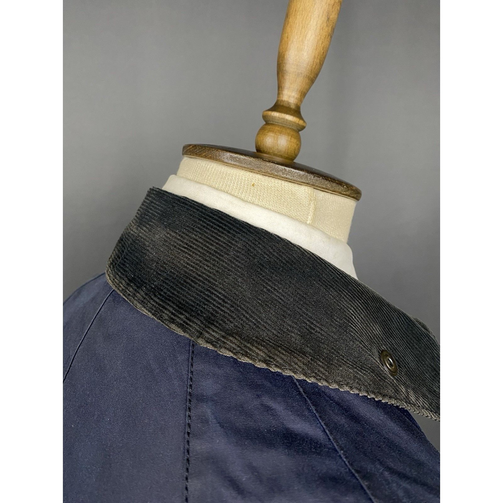 Barbour Barbour x John Lewis Ashbyton Blue Waxed Motorcycle Multipoc Size US M / EU 48-50 / 2 - 9 Thumbnail