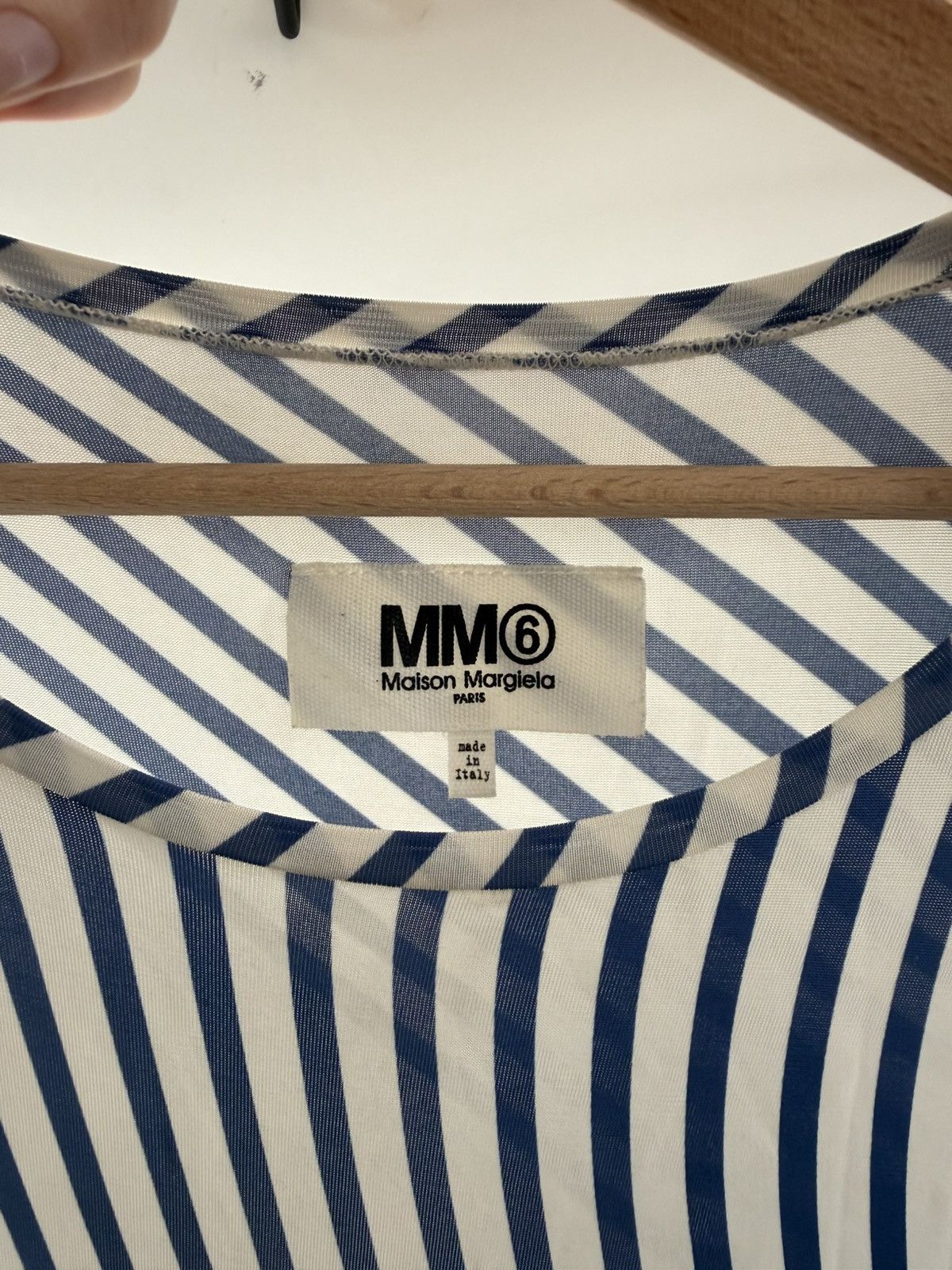 MM6 MM6 Assymetrical Striped Dress Size S / US 4 / IT 40 - 7 Thumbnail