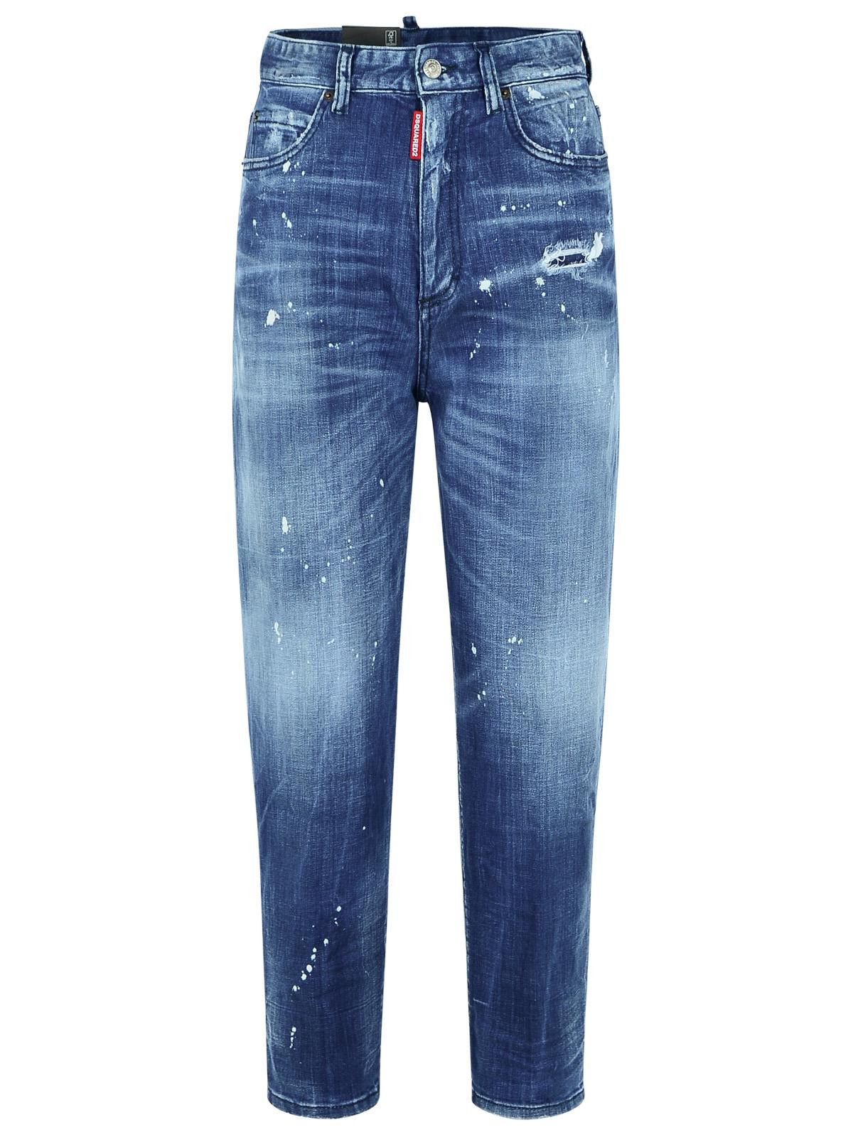 Dsquared2 DSQUARED2 Light Blue Cotton Jeans Size 30" / US 8 / IT 44 - 1 Thumbnail