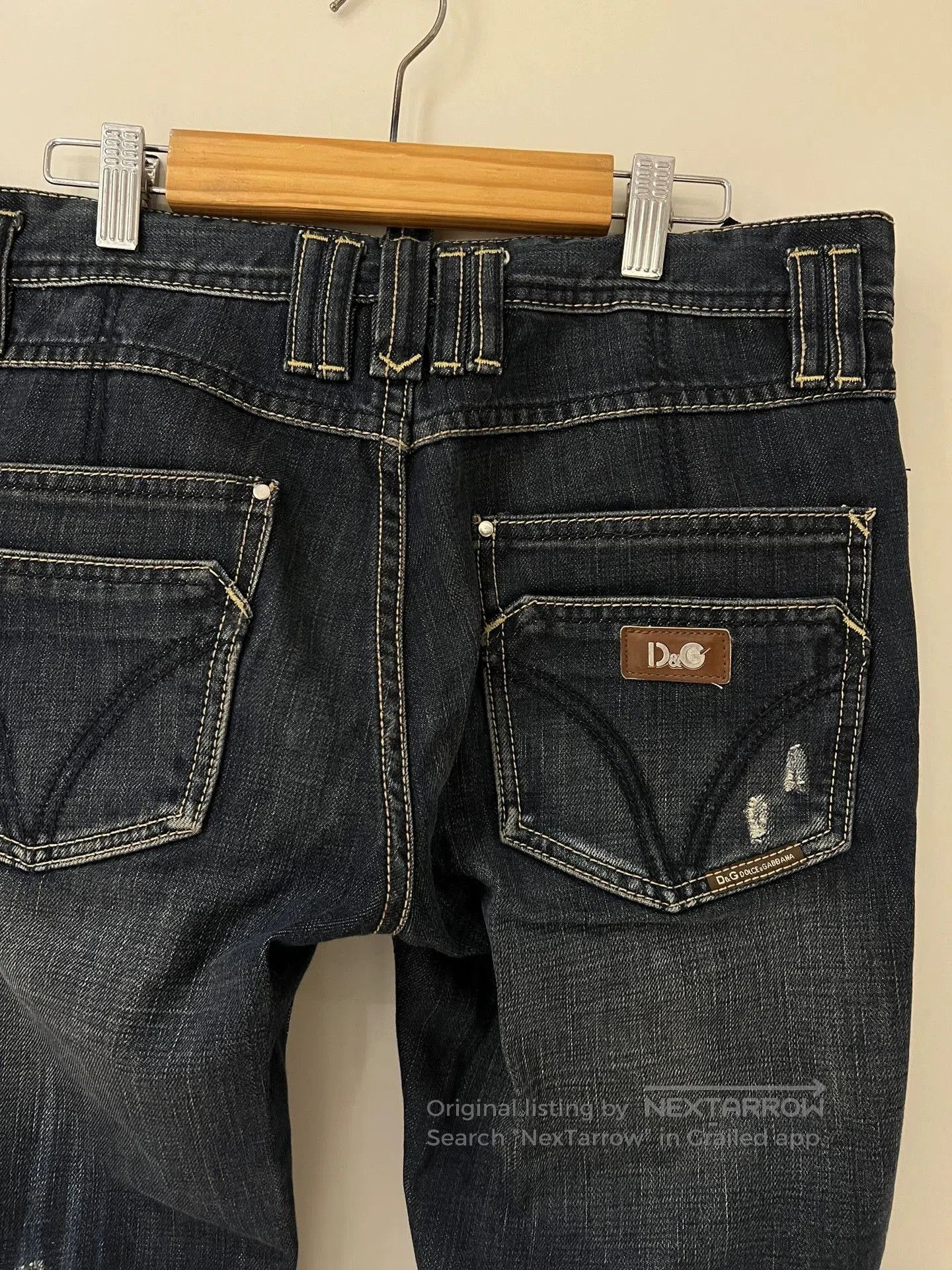 Dolce & Gabbana D&G Low Waist Denim Jeans. Size US 39 - 4 Thumbnail