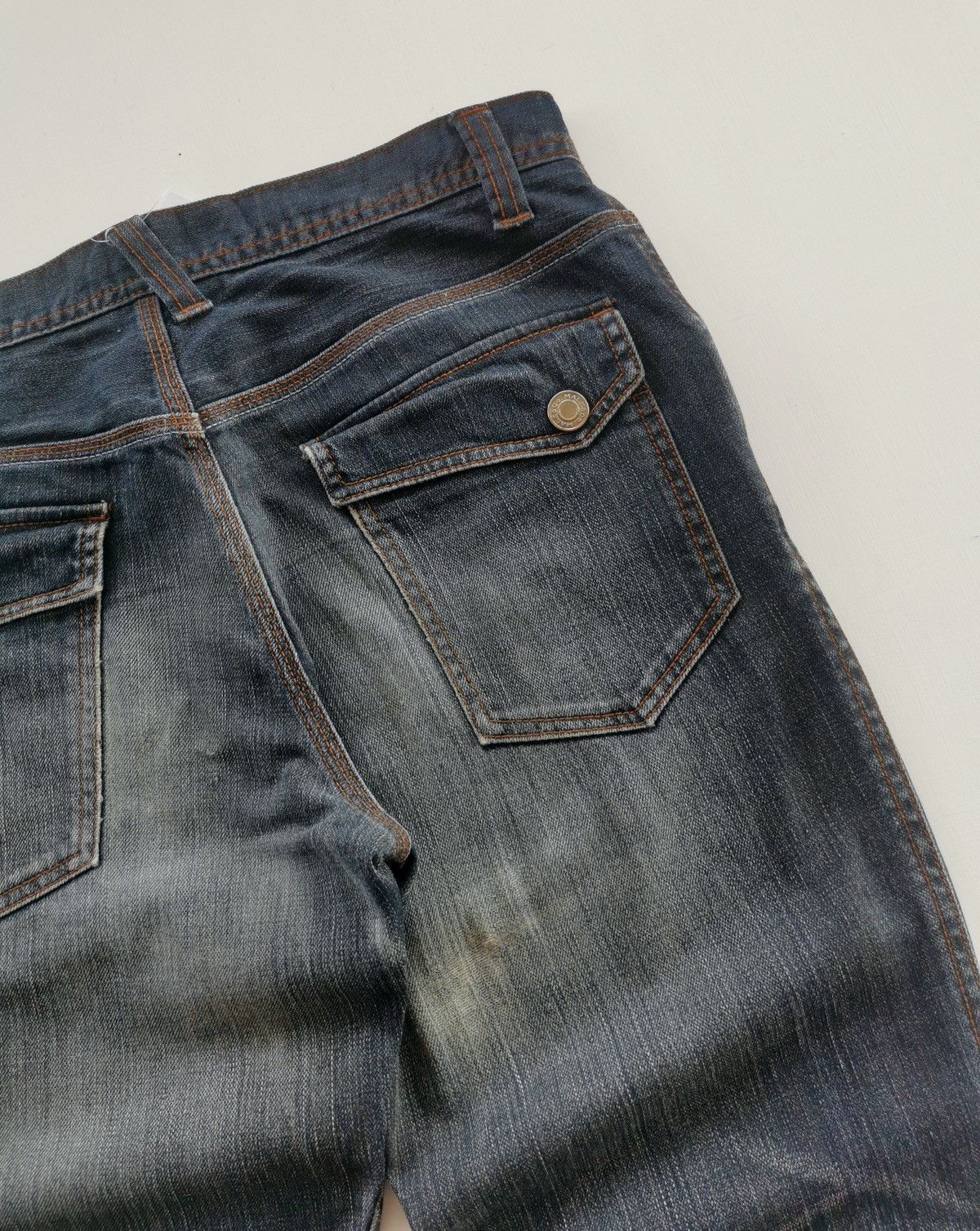 Japanese Brand Male & Co Japan Zipper Punk Distressed Denim Jeans Size US 32 / EU 48 - 7 Thumbnail