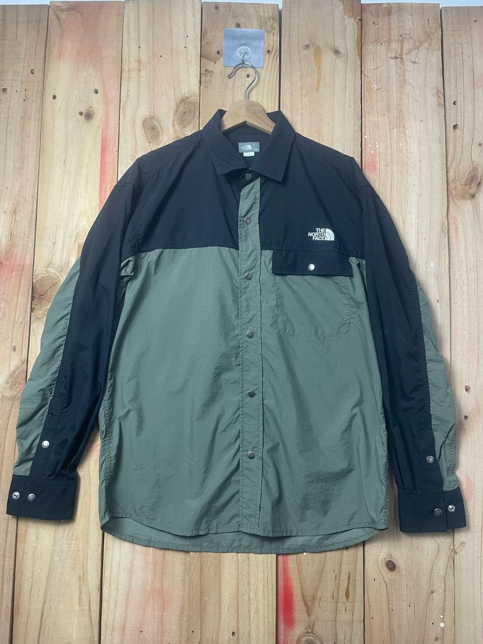 Designer × The North Face THE NORTH FACE NUPTSE SHIRT Long Sleeve Nuptse Shirt Nylon Size US M / EU 48-50 / 2 - 1 Thumbnail