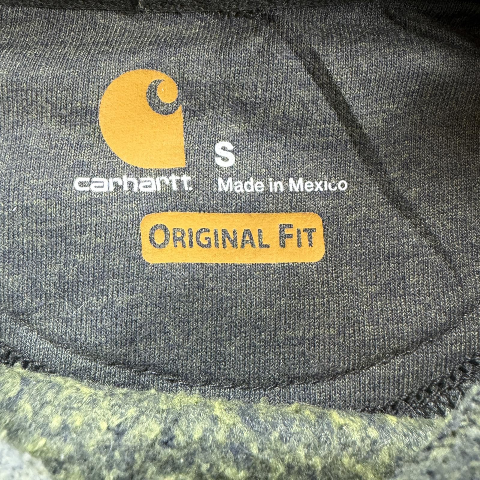 Carhartt Carhartt Original Fit Hoodie Olive Green Pullover Sweatshirt Size US S / EU 44-46 / 1 - 3 Thumbnail