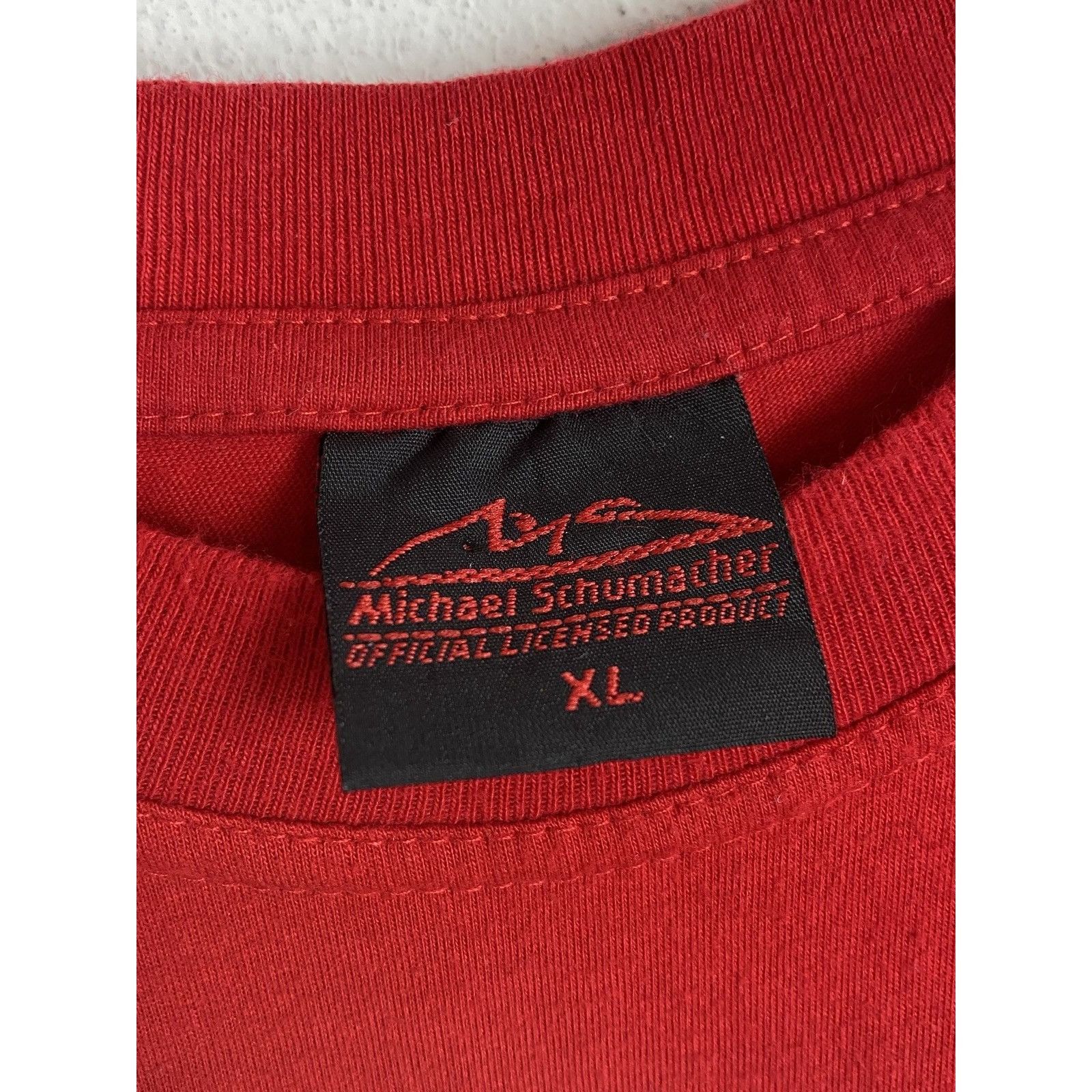 Vintage 00s Vintage Michael Schumacher 7 Times Winner Dragon Tee Size US XL / EU 56 / 4 - 5 Thumbnail