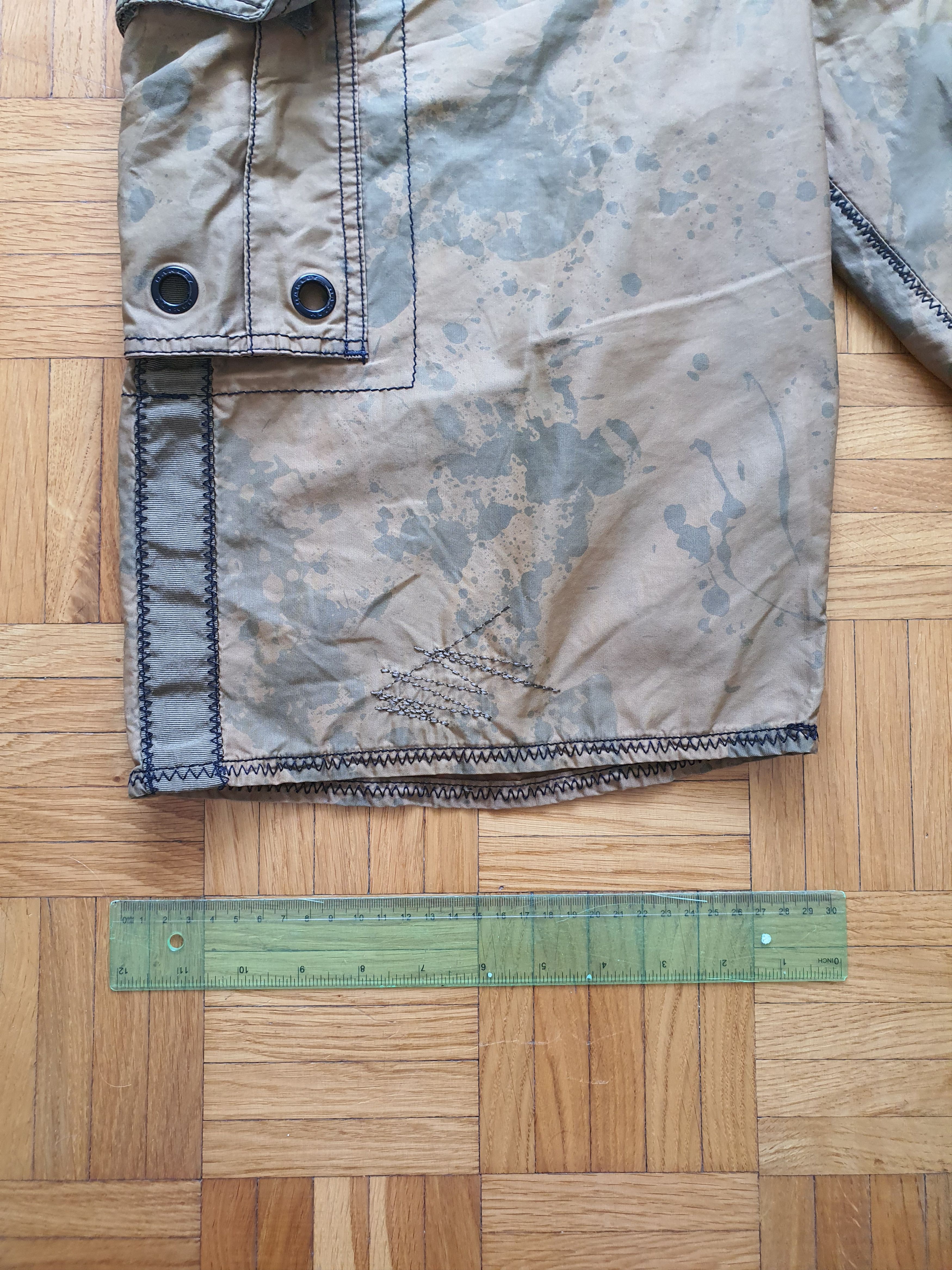 Oakley × Vintage Drawstring Swimming Casual Camo Shorts - Vintage (Y2K) Size US 32 / EU 48 - 9 Thumbnail