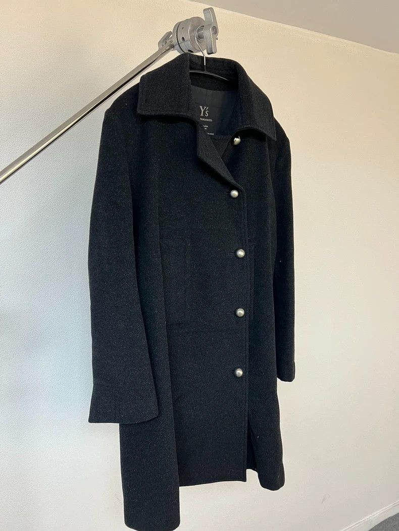 Yohji Yamamoto yohji yamamoto Wool breasted coat 2503-Nextarrow Size US L / EU 52-54 / 3 - 3 Thumbnail