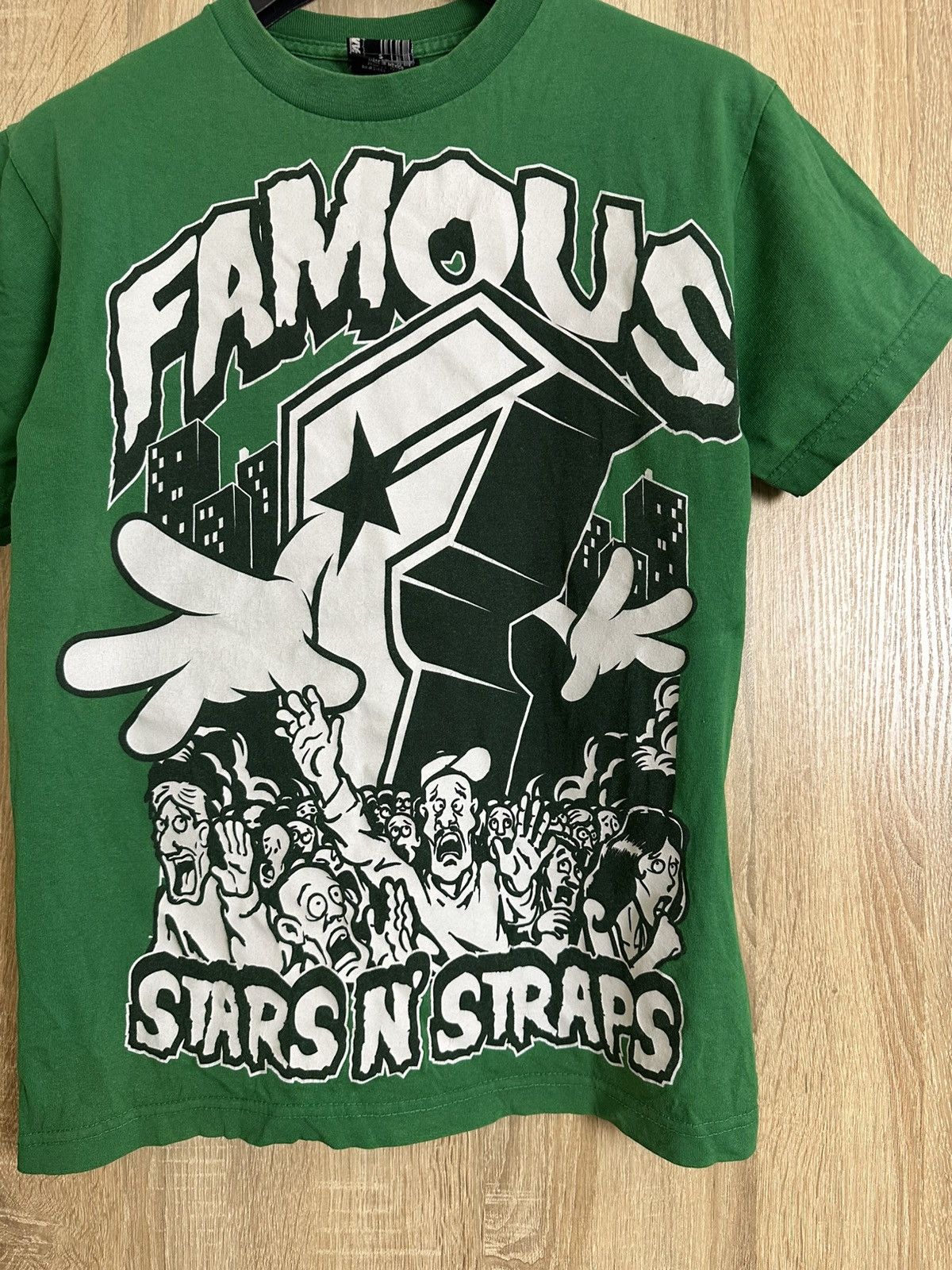 Famous Stars And Straps 🔥 FAMOUS STARS AND STRAPS Monster City Travis Barker T Shirt Size US S / EU 44-46 / 1 - 2 Thumbnail