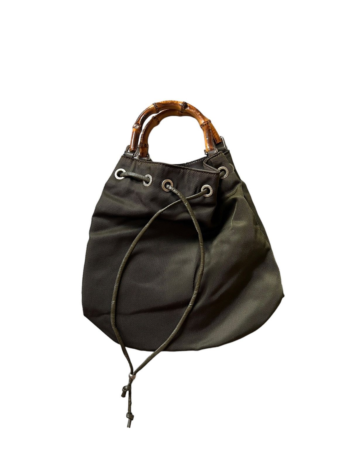 Gucci Vintage Gucci Bamboo Bucket Bag Size ONE SIZE - 3 Thumbnail