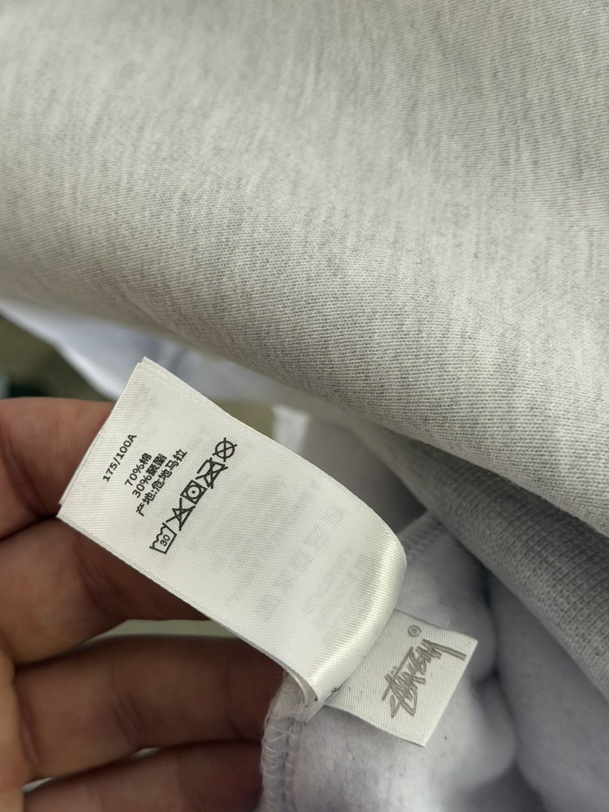 Stussy STUSSY Tough Gear Hoodie “Ash Heather” Size US M / EU 48-50 / 2 - 10 Thumbnail