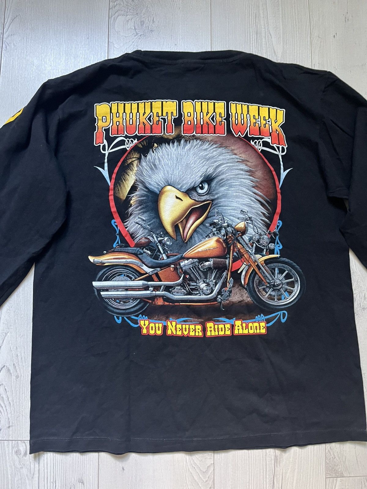 Other Ride to rock Vintage long sleeve Size US L / EU 52-54 / 3 - 3 Thumbnail