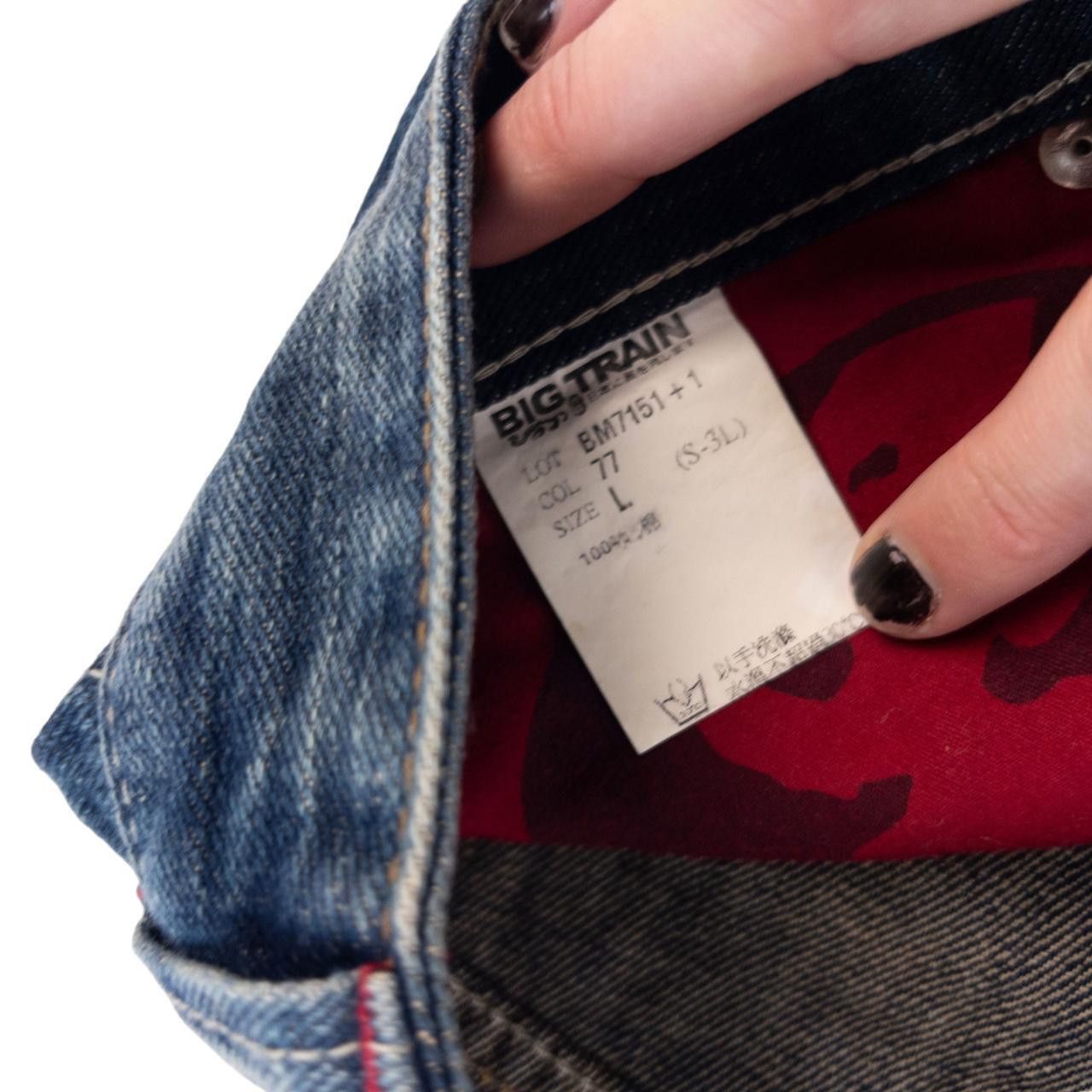 Other Vintage Monster Big Train Japanese Denim Jeans Size W31 Size US 31 - 7 Thumbnail