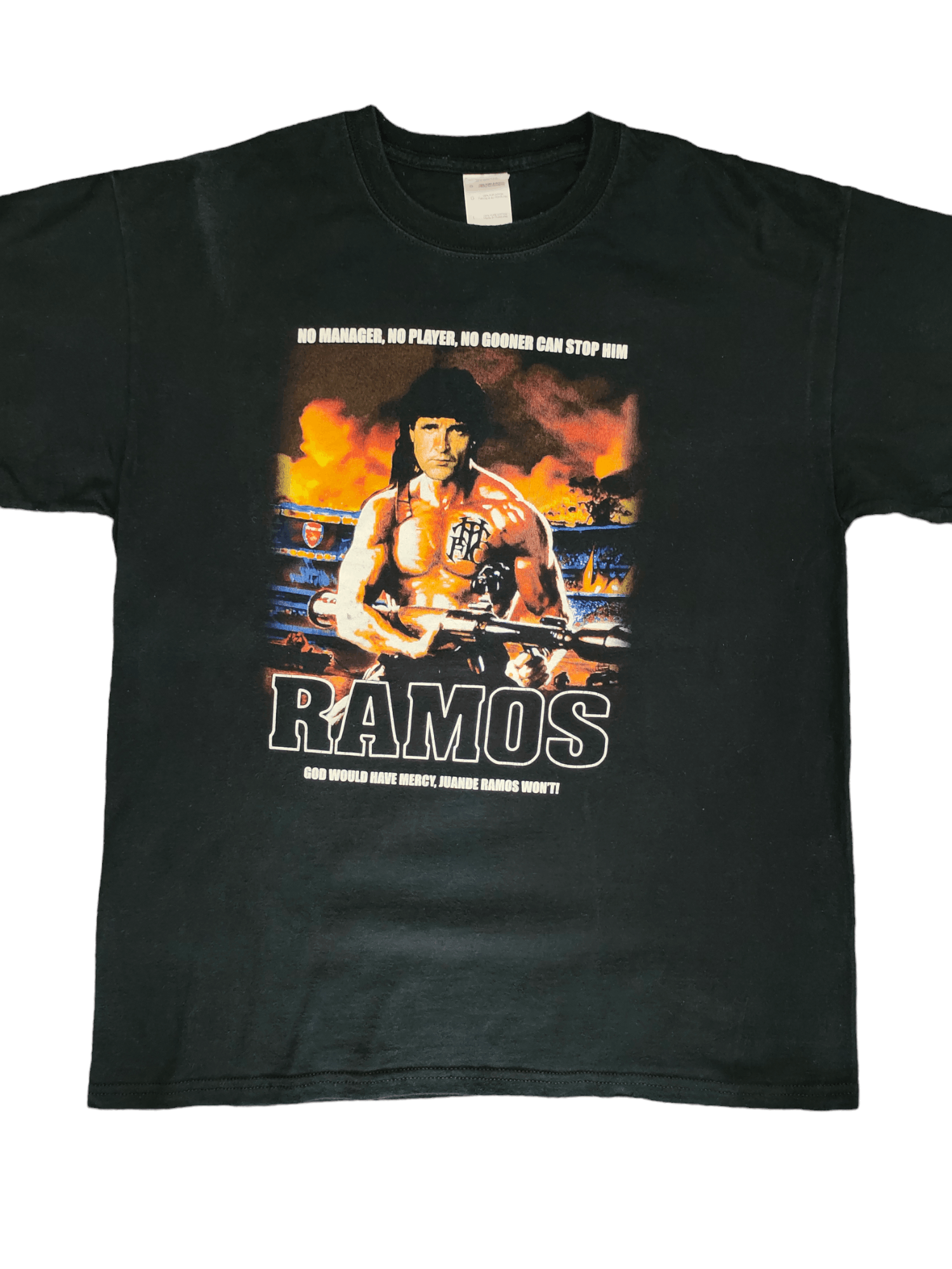 Vintage Vintage 00's Ramos "Juande Ramos" Parody Rambo Carling Cup Size US L / EU 52-54 / 3 - 2 Thumbnail