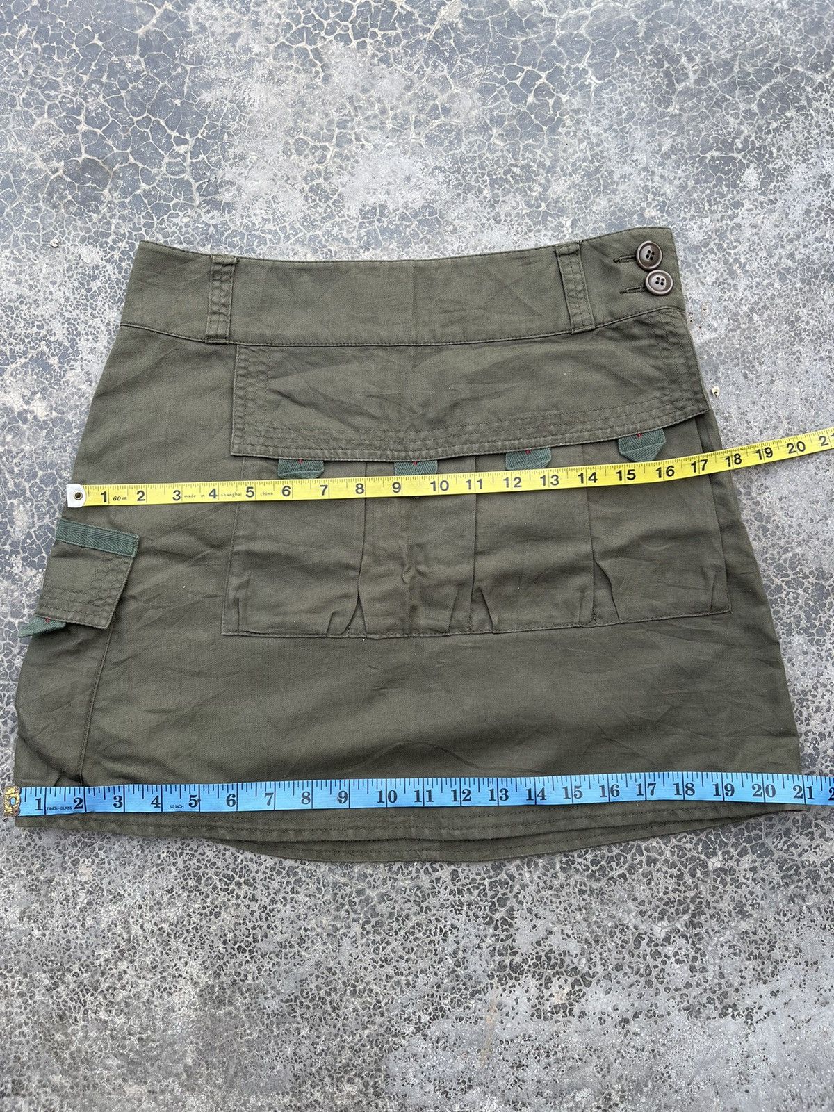 Issey Miyake × Sunao Kuwahara SunaoKuwahara Issey Miyake MultiPocket Utilities mini skirt Size 29" - 10 Thumbnail