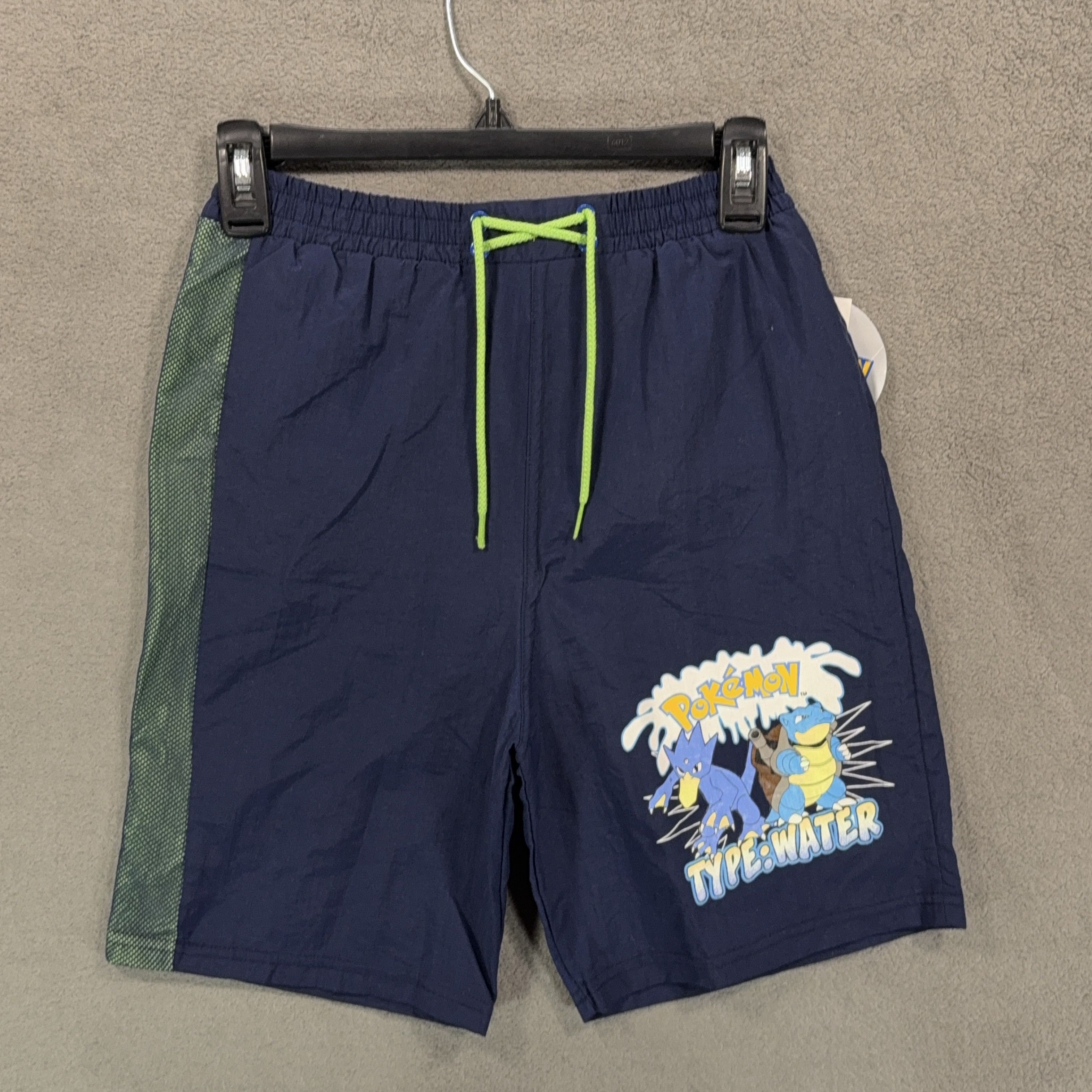 Pokemon VTG Pokémon Blastoise "Water Type" Swim Trunks NWT Size US 28 / EU 44 - 1 Thumbnail
