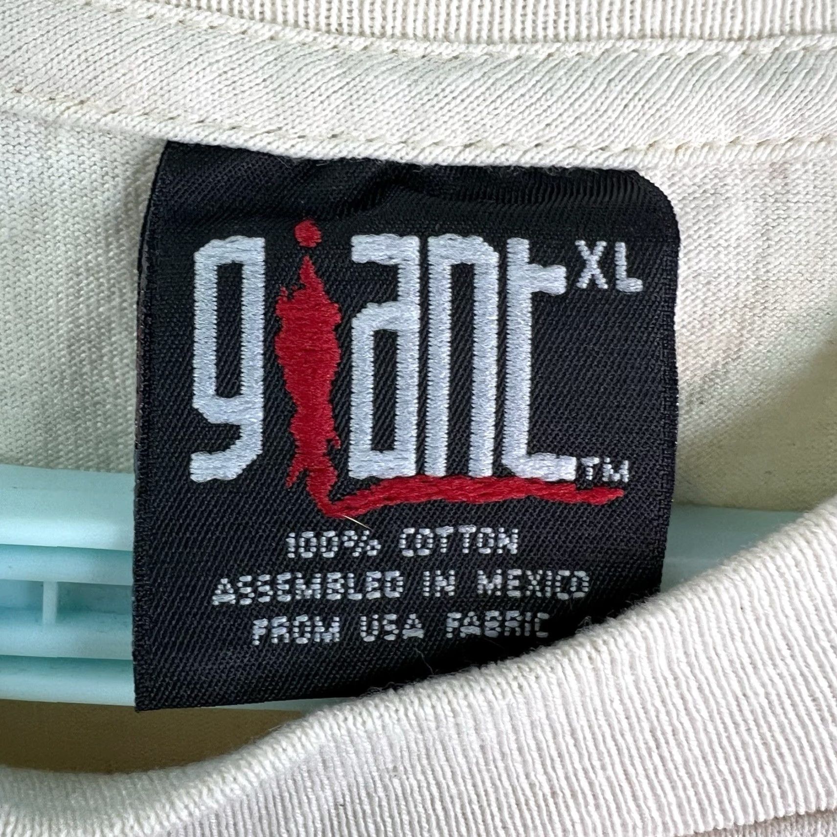 Vintage VTG 1997 Live Secret Samadhi Tour Giant T-Shirt Mens XL Ivory Cream 90s Band Graphic Print Gallant Logo - Men Mens Size US XL / EU 56 / 4 - 4 Thumbnail