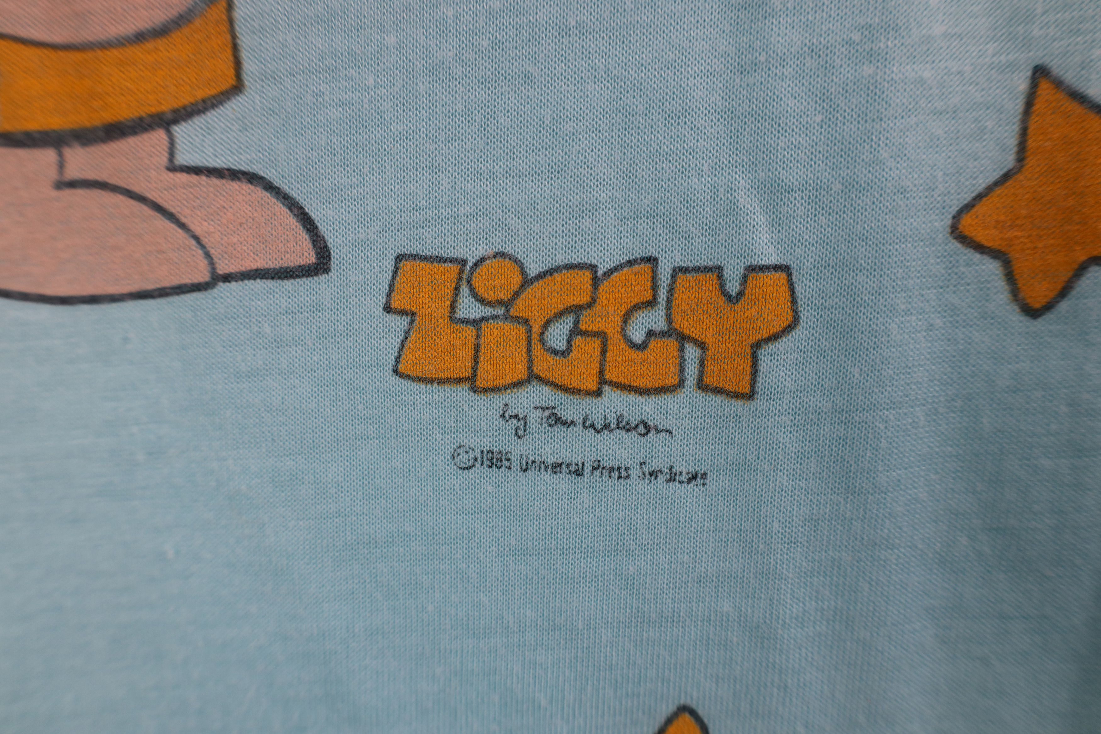Vintage Vintage 80s Ziggy Comic No Autographs Sleep T-Shirt USA Size M / US 6-8 / IT 42-44 - 5 Thumbnail