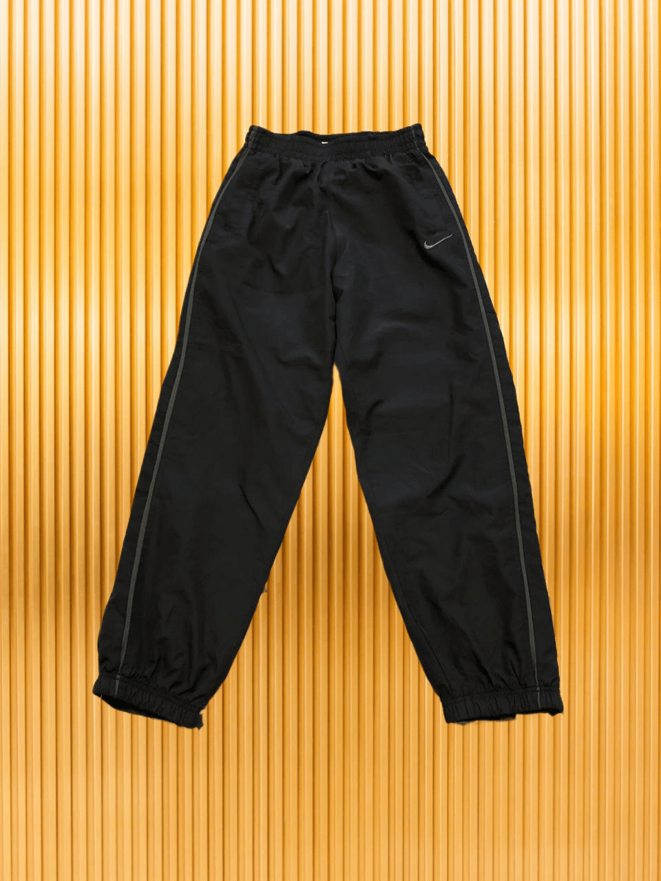 Nike Vintage Nike Casual Pants black logo crazy Y2K streetwear Size US 30 / EU 46 - 1 Thumbnail