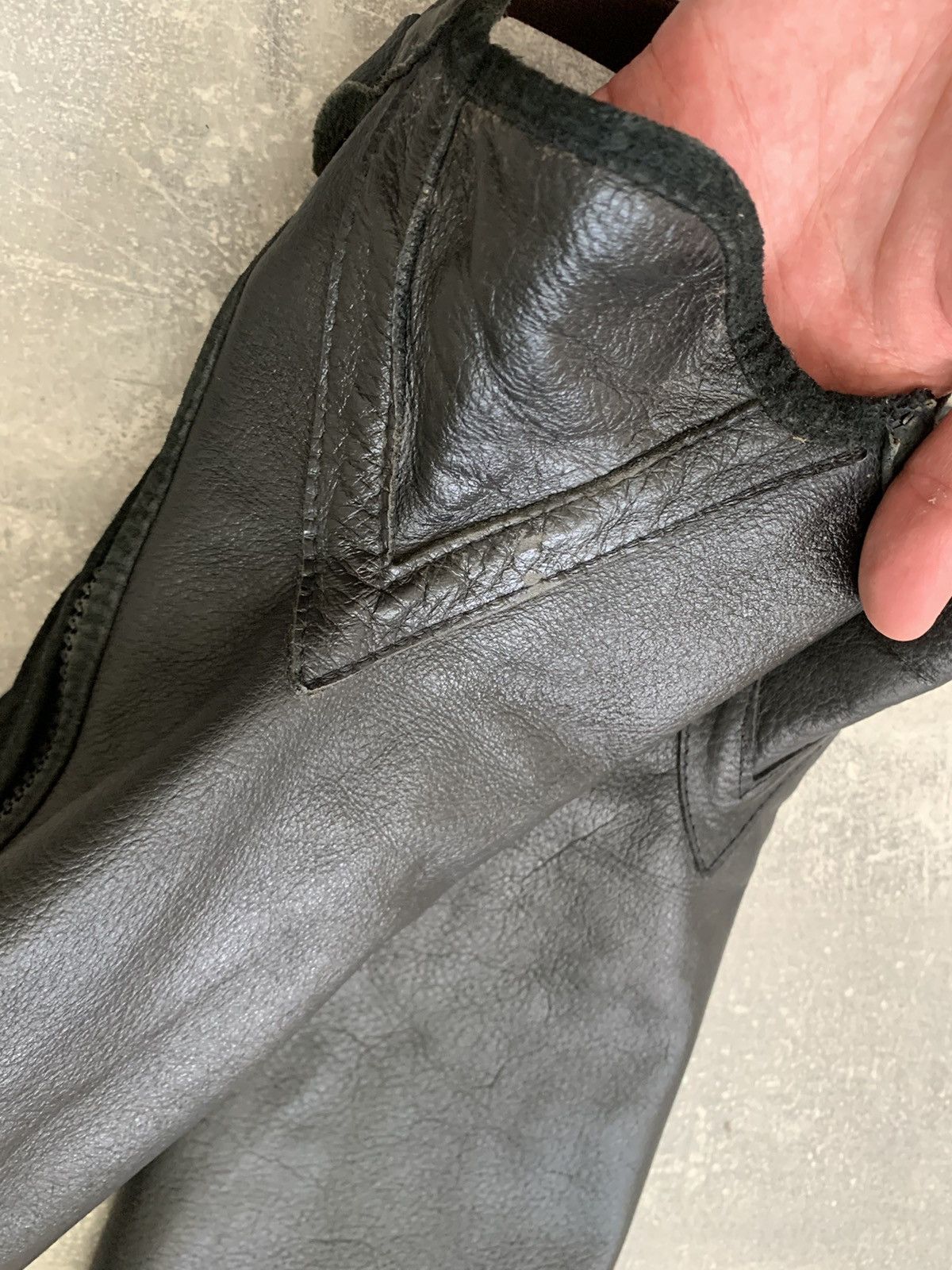 Japanese Brand × Vintage Leather Gaiters Y2K Style AvantGarde Moto Size ONE SIZE - 10 Thumbnail