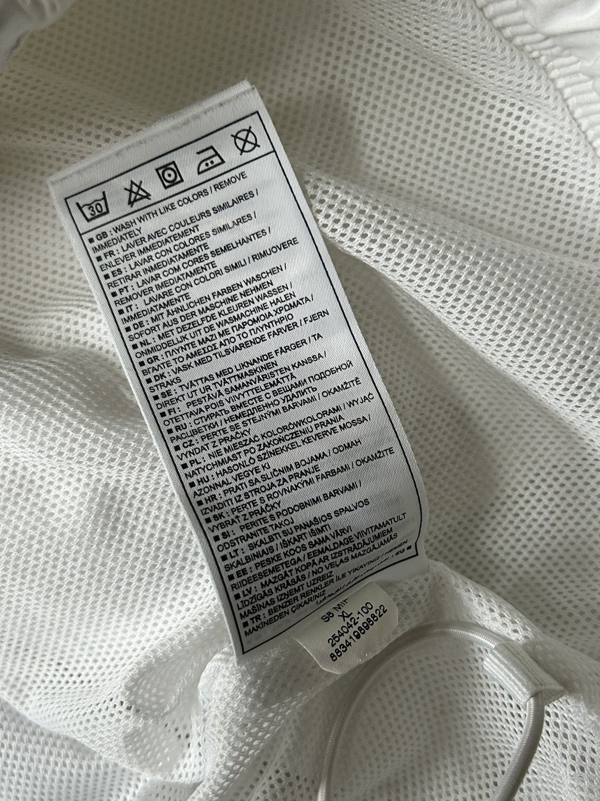 Nike Vintage 90s Nike Thrashed Track Jacket zip up Size US XL / EU 56 / 4 - 10 Thumbnail