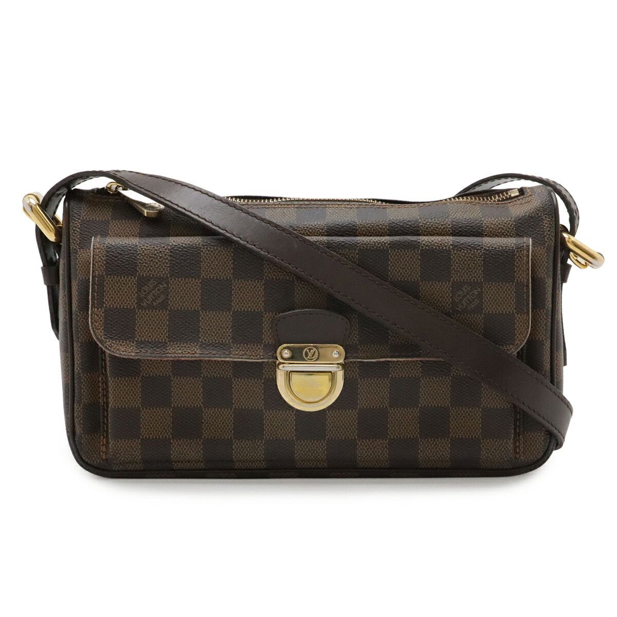 Louis Vuitton Louis Vuitton Louis Vuitton Ravello GM Damier Shoulder Bag Textile Shoulder Bag N60006 DUTY FREE for USA Size ONE SIZE - 1 Thumbnail