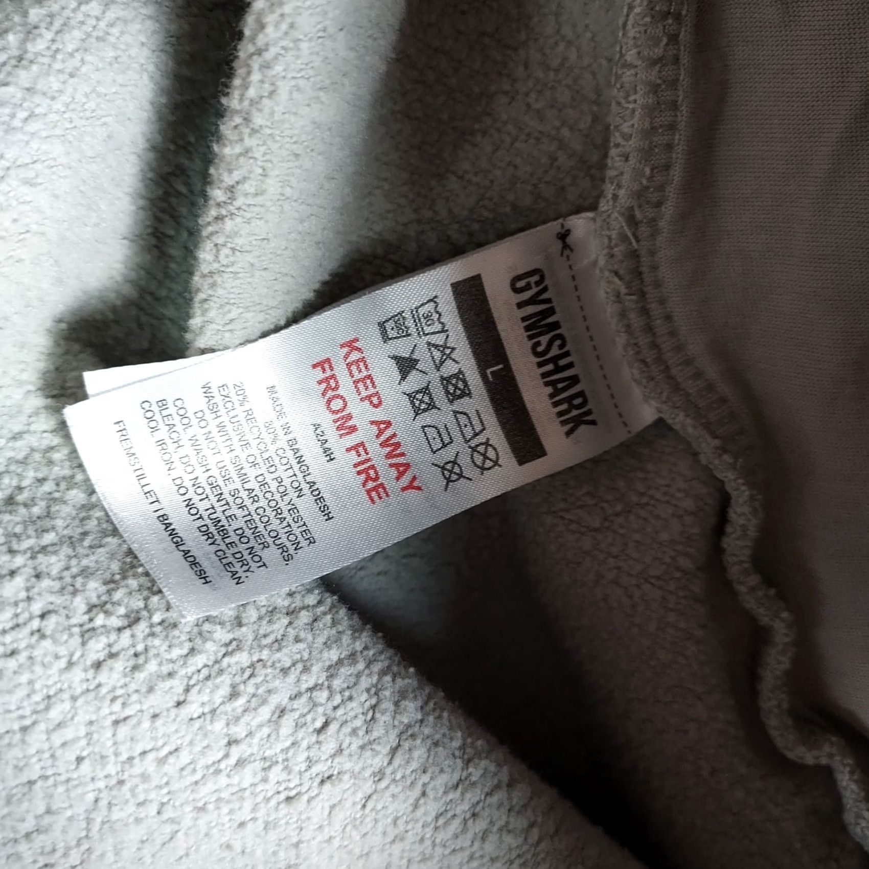 Gymshark Gymshark Men’s L Jogger Sweatpants Sage Green Fleece Lined Drawstring Size US 33 - 6 Thumbnail