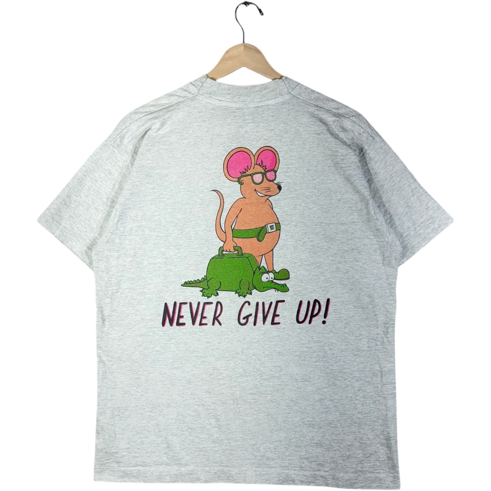 Fruit Of The Loom Vintage Arkansas Alligator Farm & Zoo Humor Souvenir Tee L Size US L / EU 52-54 / 3 - 5 Thumbnail