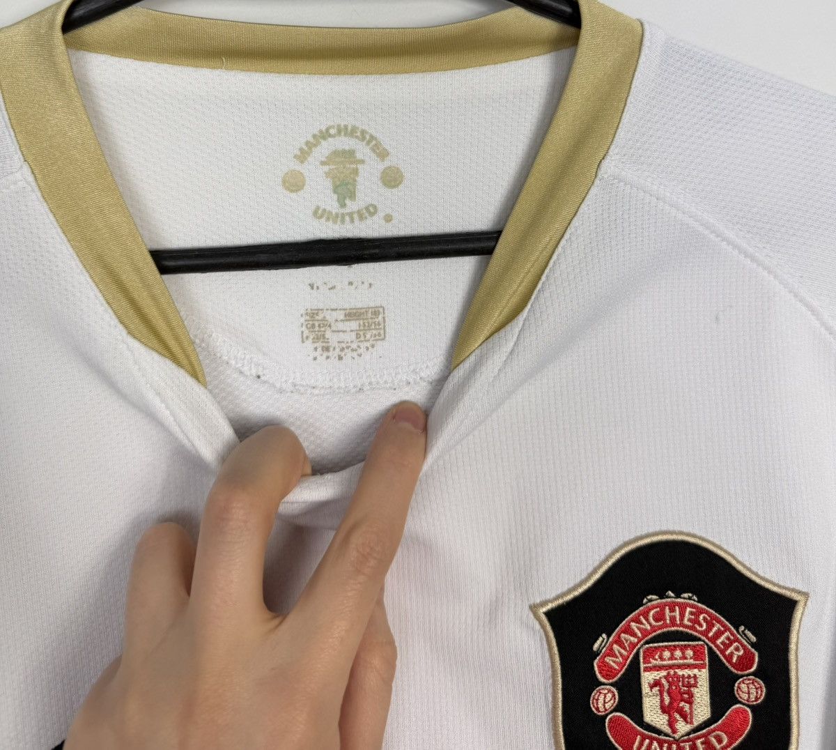 Nike Nike Manchester United 2006/2007 Soccer Jersey Vintage Size US L / EU 52-54 / 3 - 3 Thumbnail