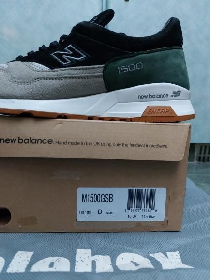 New Balance Resoled - New Balance M1500GSB x Solebox Finals (Green) Size US 10.5 / EU 43-44 - 5 Thumbnail