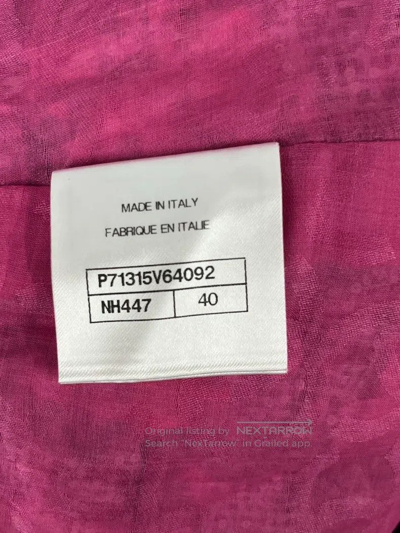 Chanel Chanel Series pink tweed skirt Size 26" / US 2 / IT 38 - 4 Thumbnail